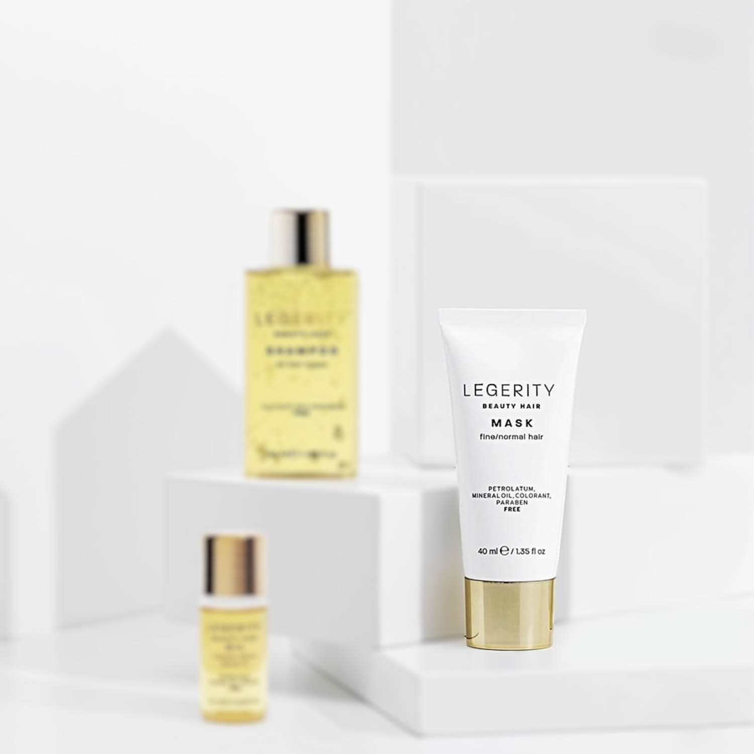 Маска для тонкого і нормального волосся SCREEN Legerity Beauty Hair Mask Fine/Normal Hair, 40 ml - 2