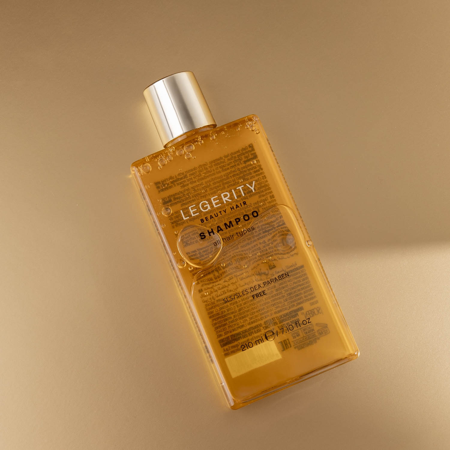 Щоденний шампунь для шовковистості волосся SCREEN Legerity Beauty Hair Shampoo, 210 ml - 3