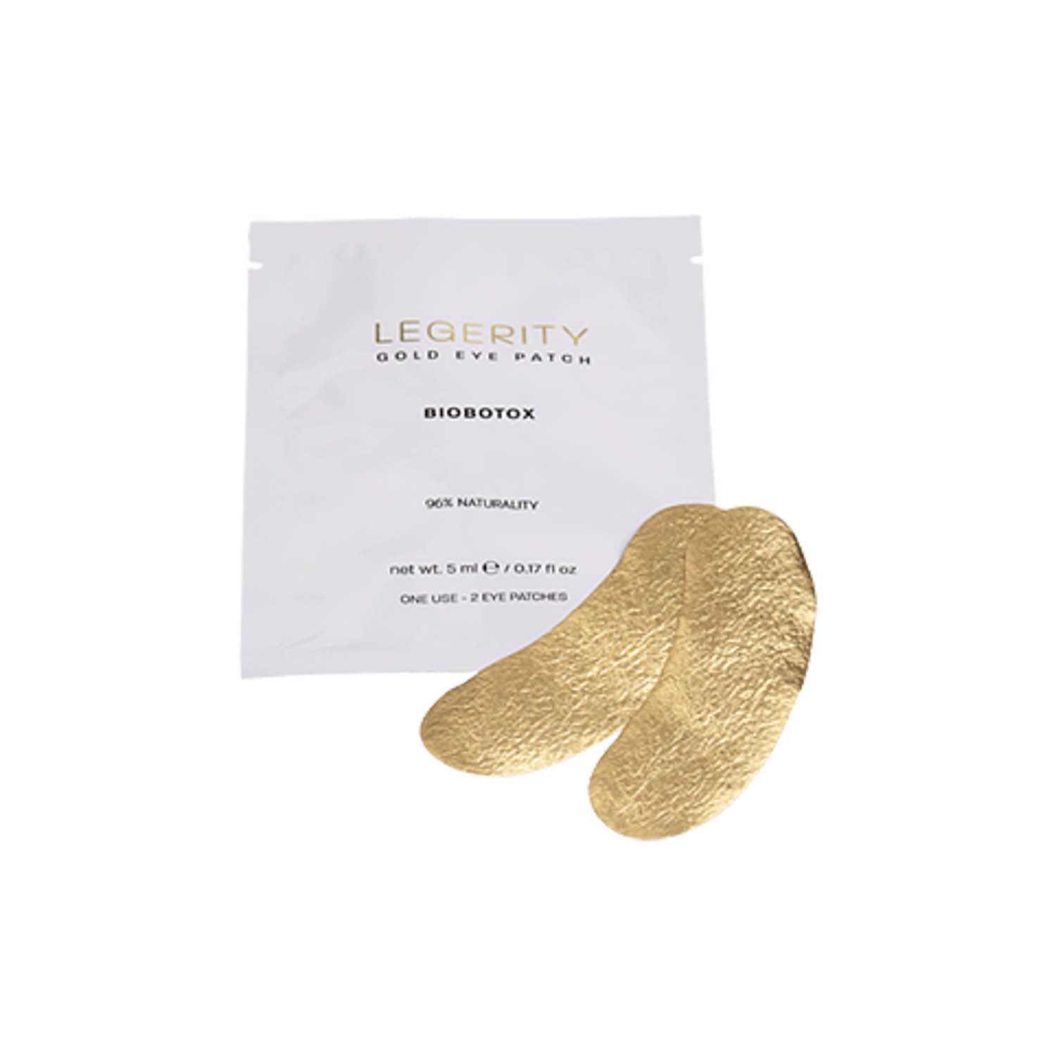 Золоті патчі з ліфтинг-ефектом SCREEN Legerity Gold Eye Patch, 1 саше - 2