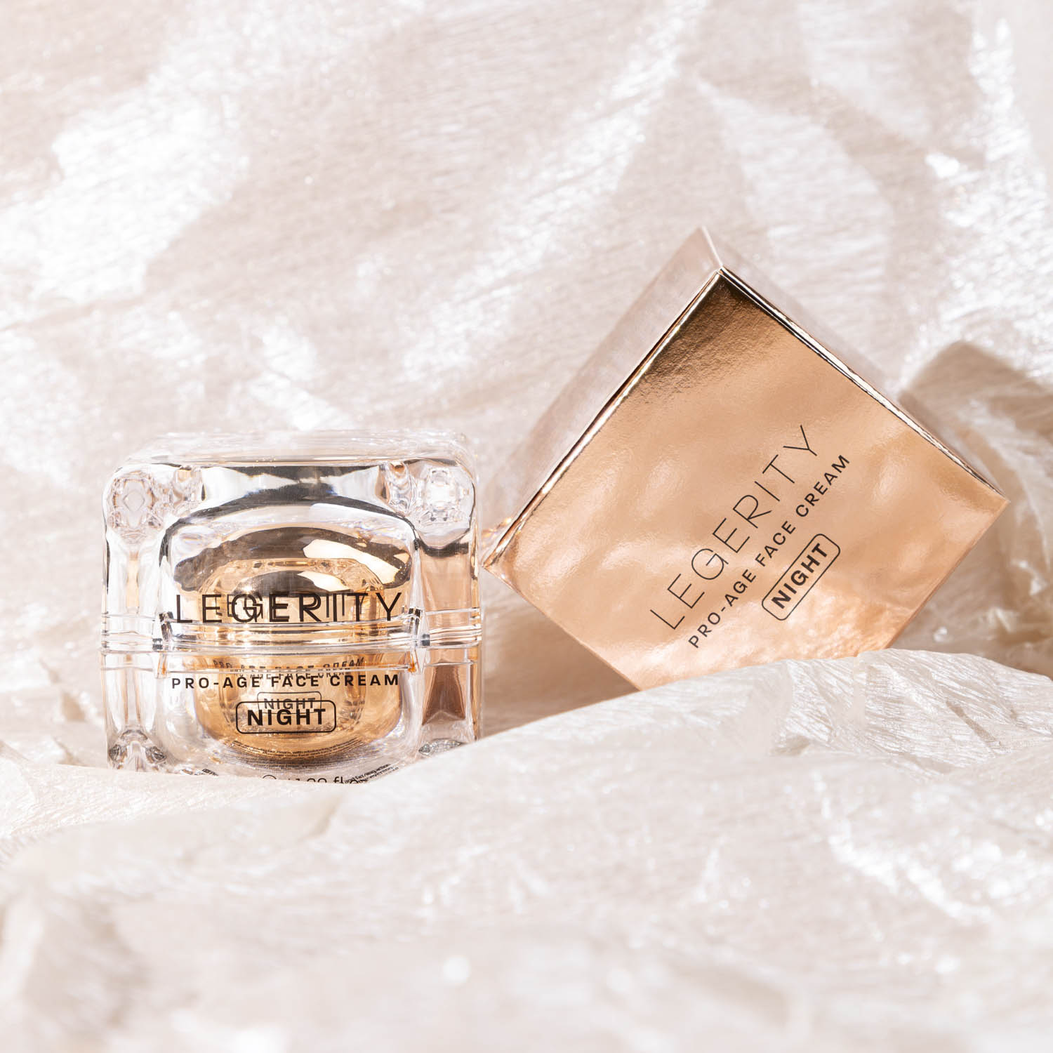 Нічний крем для обличчя з прибіотиками SCREEN Legerity Pro-Age, 50 ml - 2