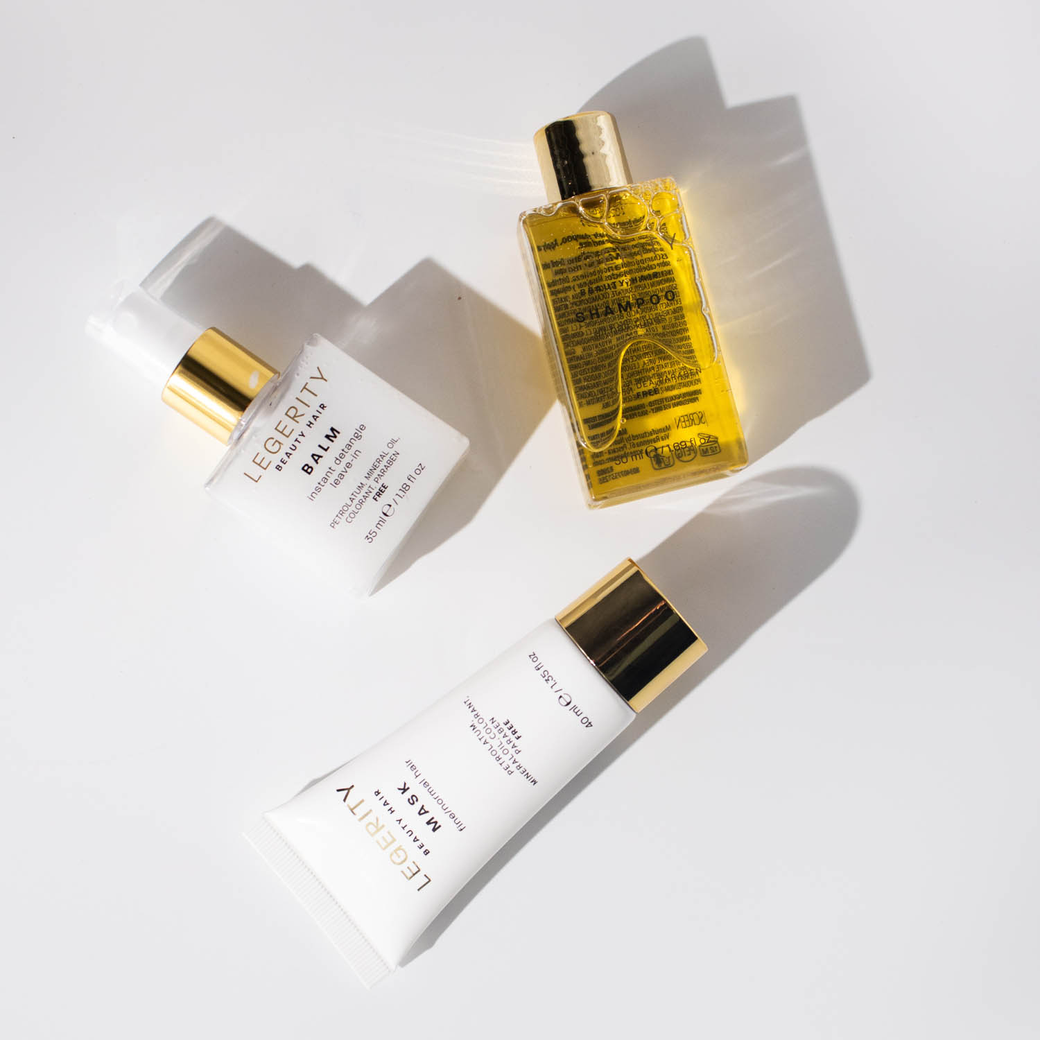 Travel-набір для шовковистості волосся SCREEN Legerity - 1