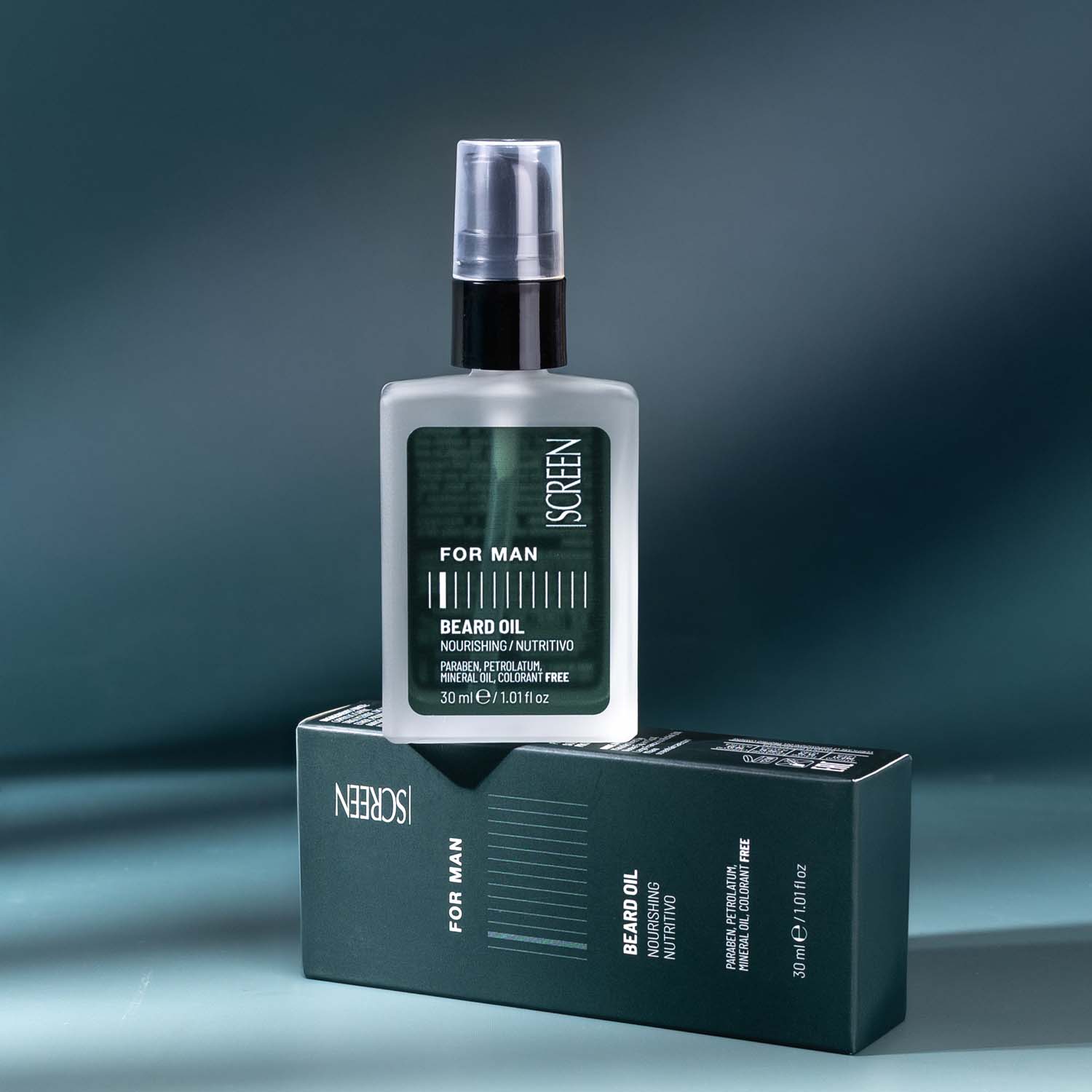 Кондиціонуюча олія для бороди SCREEN For Man Beard Oil, 30 ml - 3