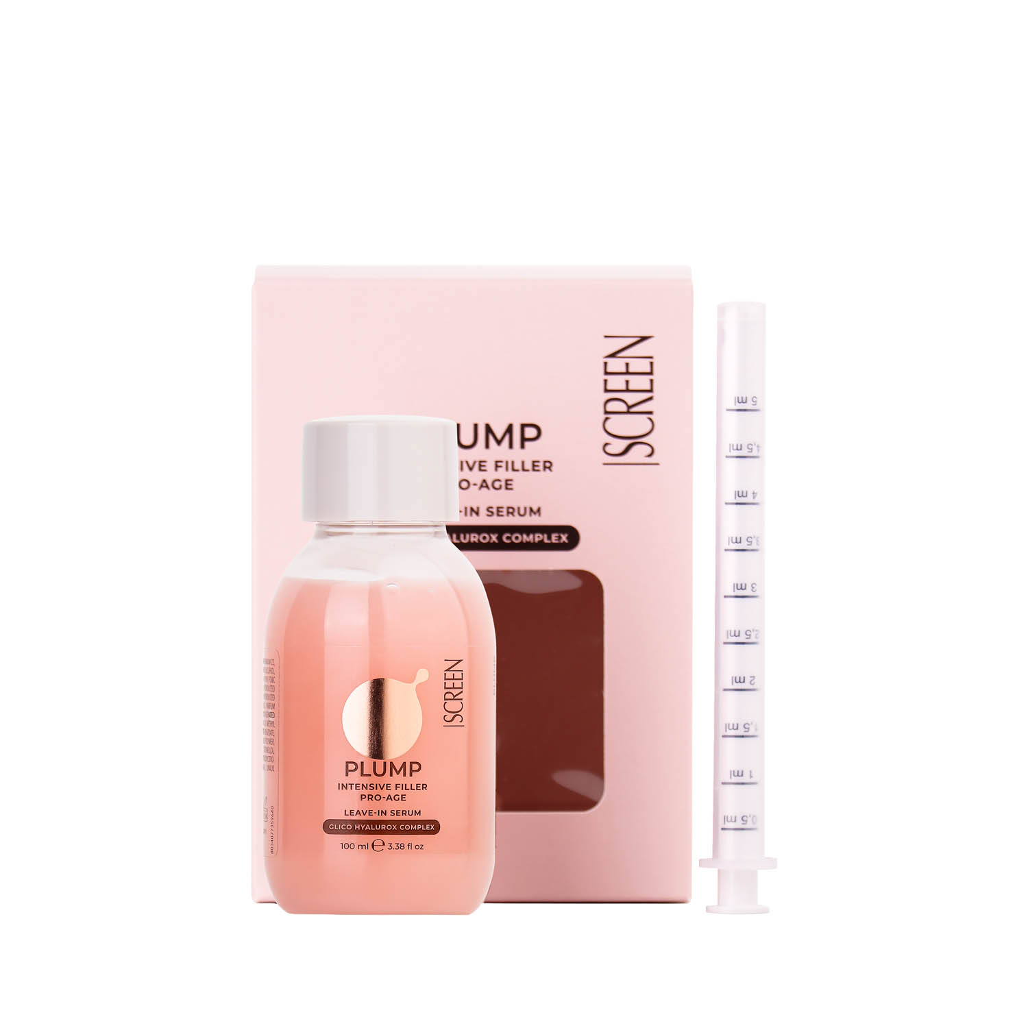 Інтенсивна незмивна сироватка-філер (Крок 4) SCREEN Plump Intensive Filler Pro-Age, 100 ml - 1