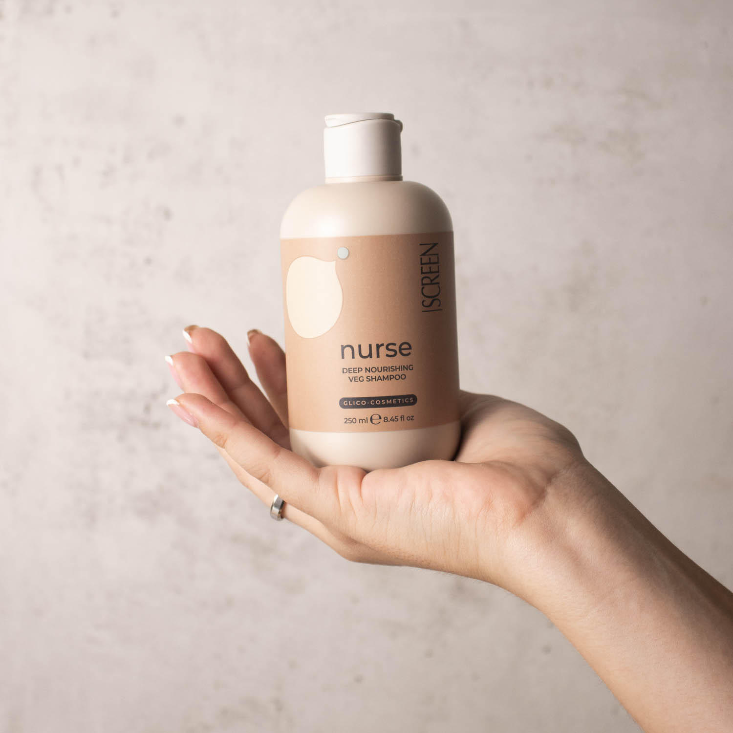 Шампунь для сухого та зневодненого волосся SCREEN Purest Nurse Nourishing Veg Shampoo, 250 ml - 2