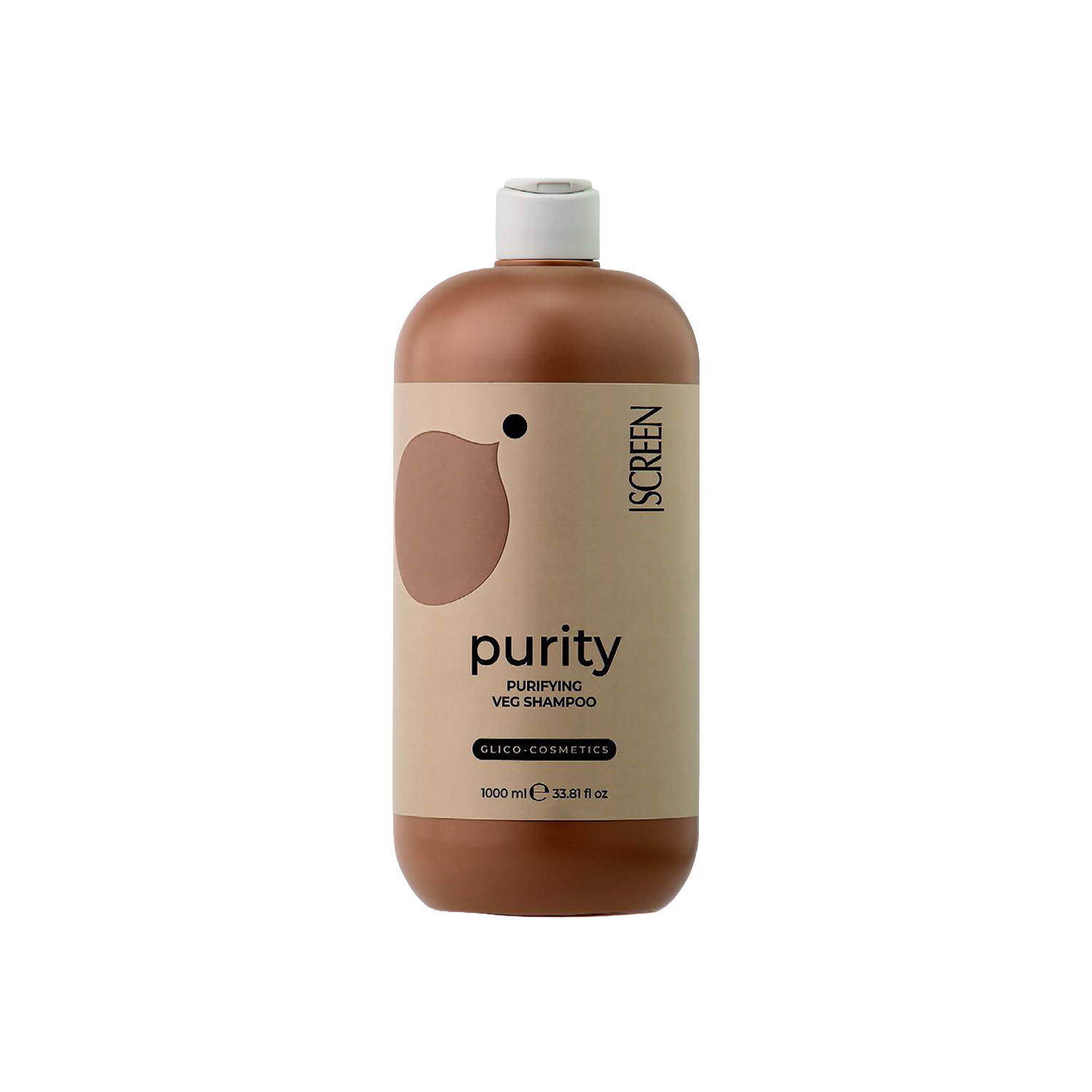 Шампунь для відновлення балансу шкіри голови SCREEN Purest Purity Veg Shampoo, 1000 ml - 1