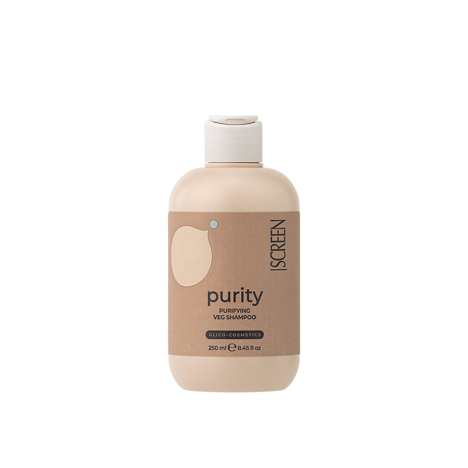 Шампунь для відновлення балансу шкіри голови SCREEN Purest Purity Veg Shampoo, 250 ml - 1
