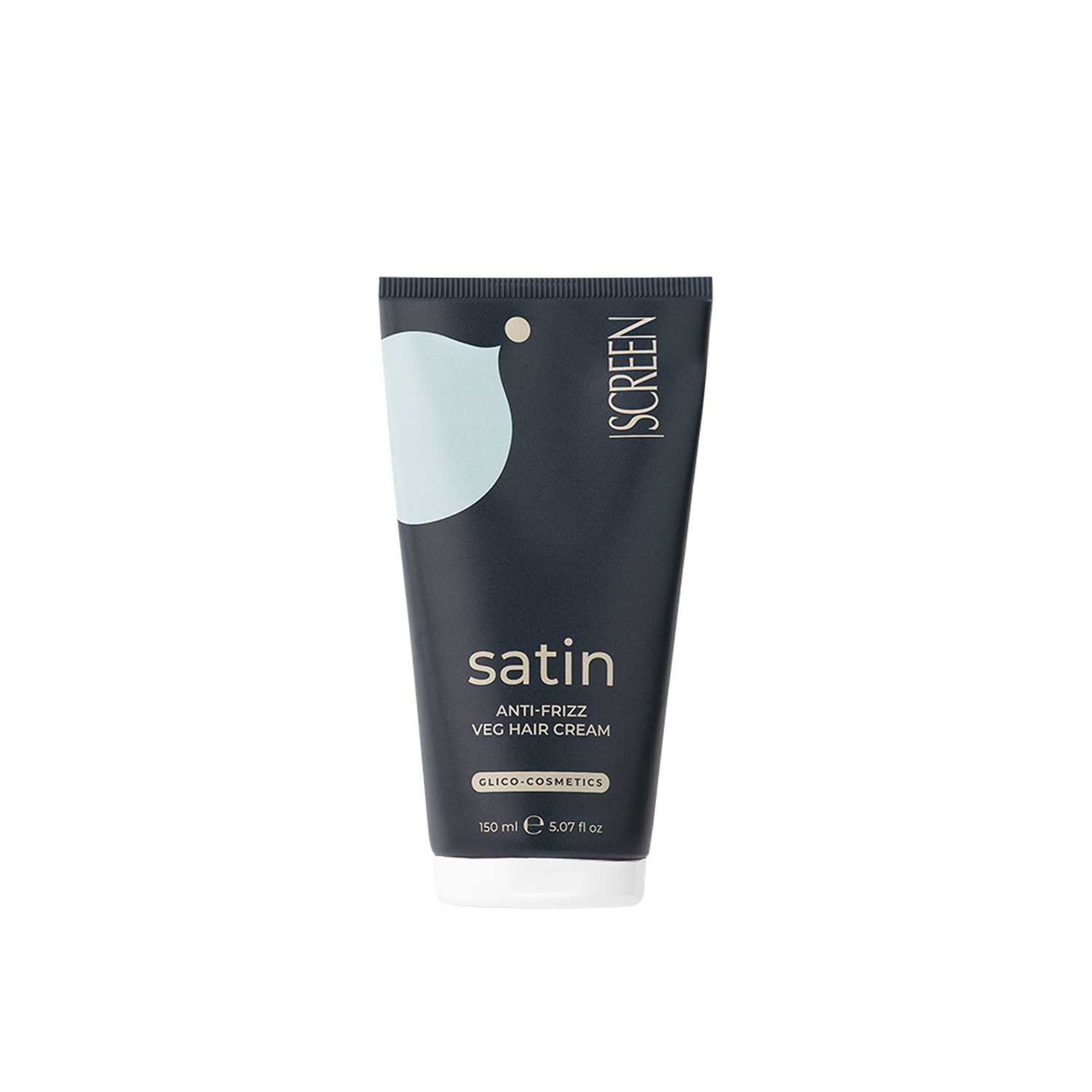 Дисциплинирующий крем для гладкости волос SCREEN Purest Satin Anti-Frizz Veg Hair Cream, 150 ml - 1