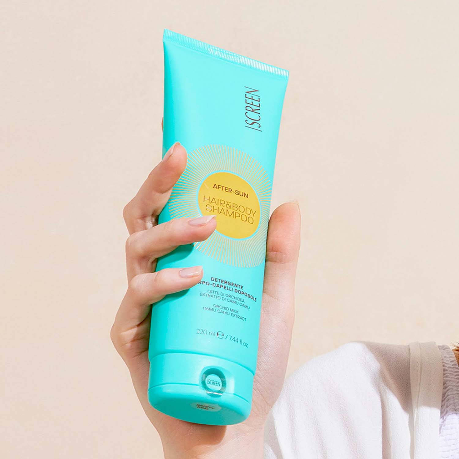 Шампунь для волос и тела с УФ-фильтрами SCREEN SunControl After-Sun Hair&Body Shampoo, 220 мл - 2