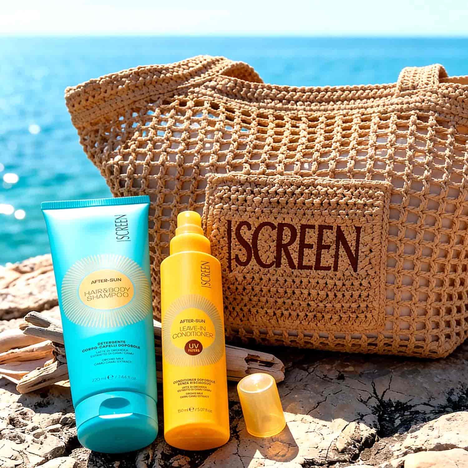 Незмивний кондиціонер для волосся після засмаги SCREEN SunControl After-Sun Leave-in Conditioner, 150 мл - 3