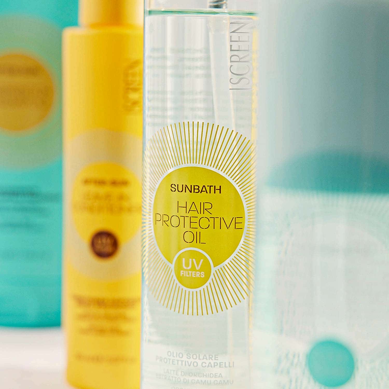 Сонцезахисна олія для волосся з УФ-фільтрами SCREEN SunControl Sunbath Hair Protective Oil, 200 мл - 2