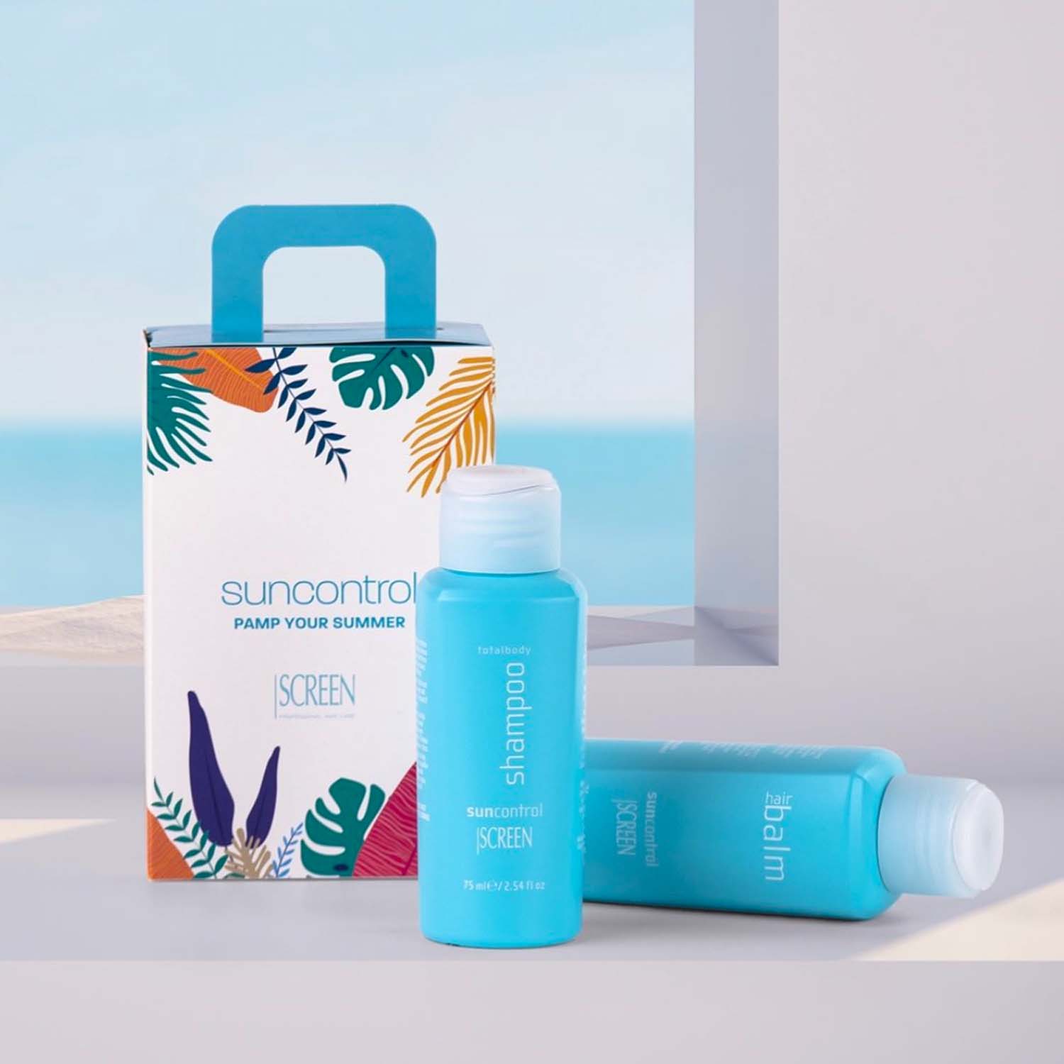 Шампунь для волос и тела с УФ-фильтрами SCREEN SunControl Totalbody Shampoo, 75 мл - 3