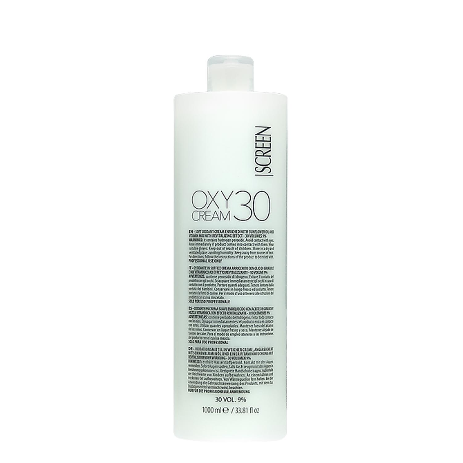 Крем-оксидант 9% SCREEN Oxy Cream 30 Vol, 1000 ml