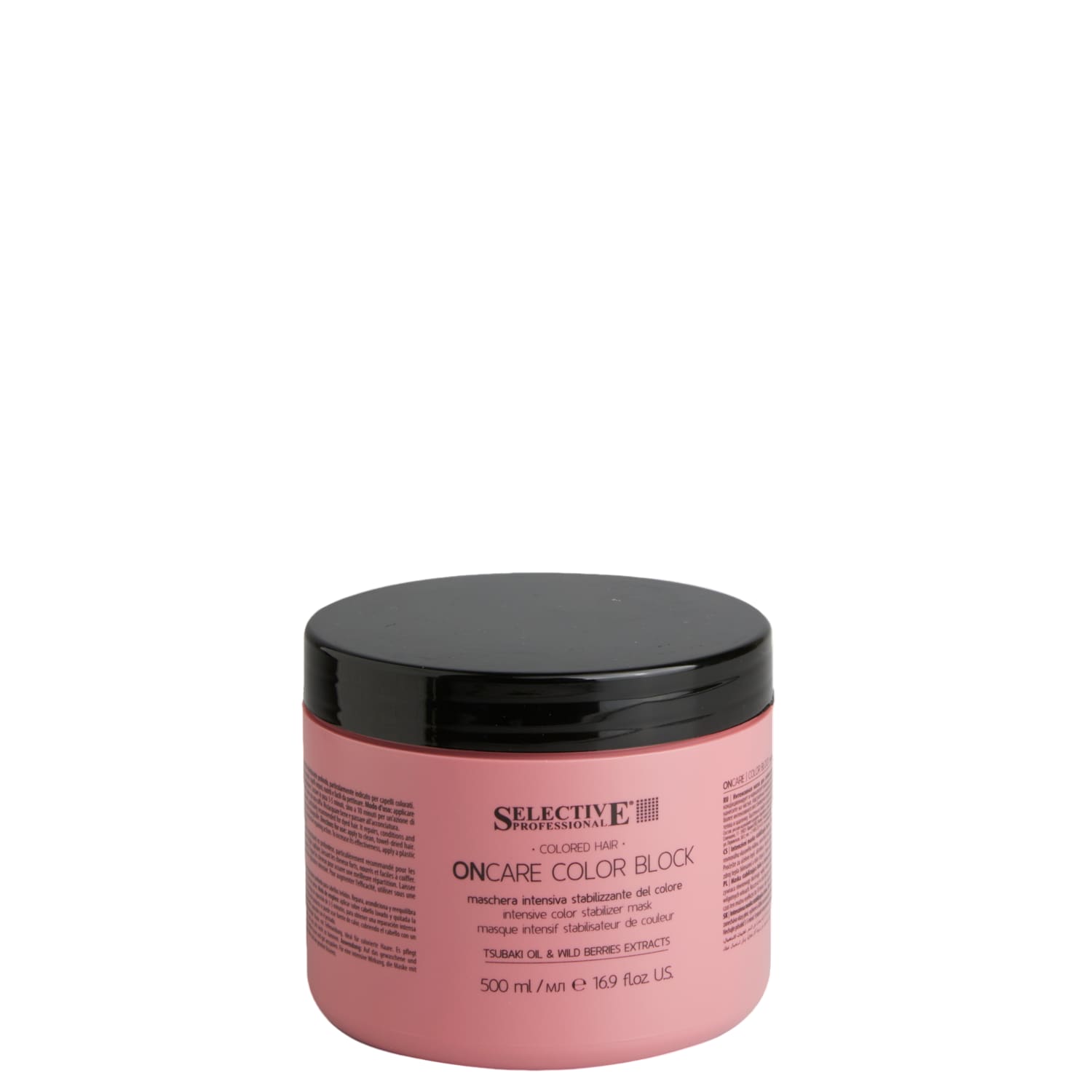 Маска для фарбованого волосся Selective Professional Color Block Mask, 500 мл - 1