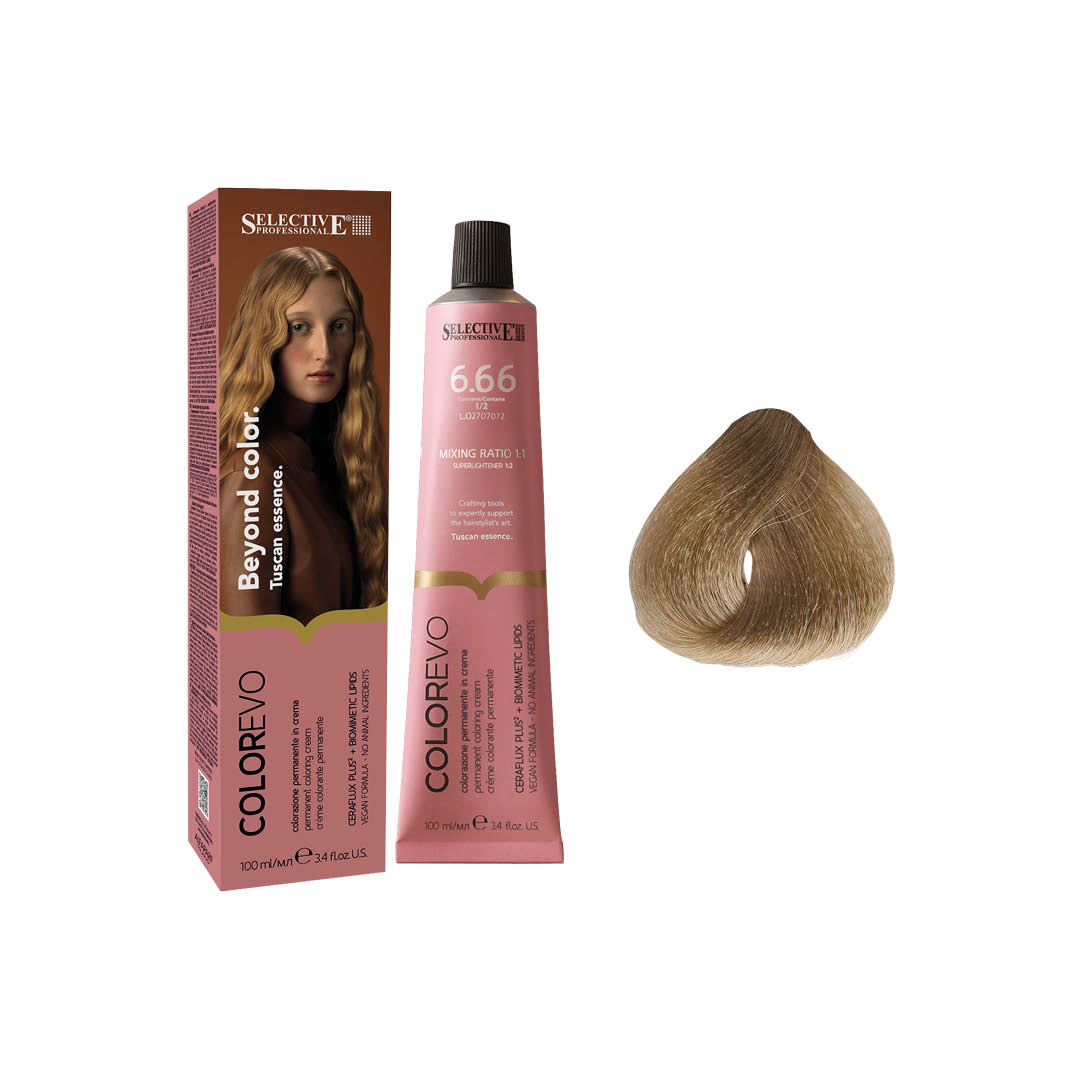 Крем-фарба для волосся Selective Professional Colorevo 1001 Ash Ultra Blond, 100 мл - 1