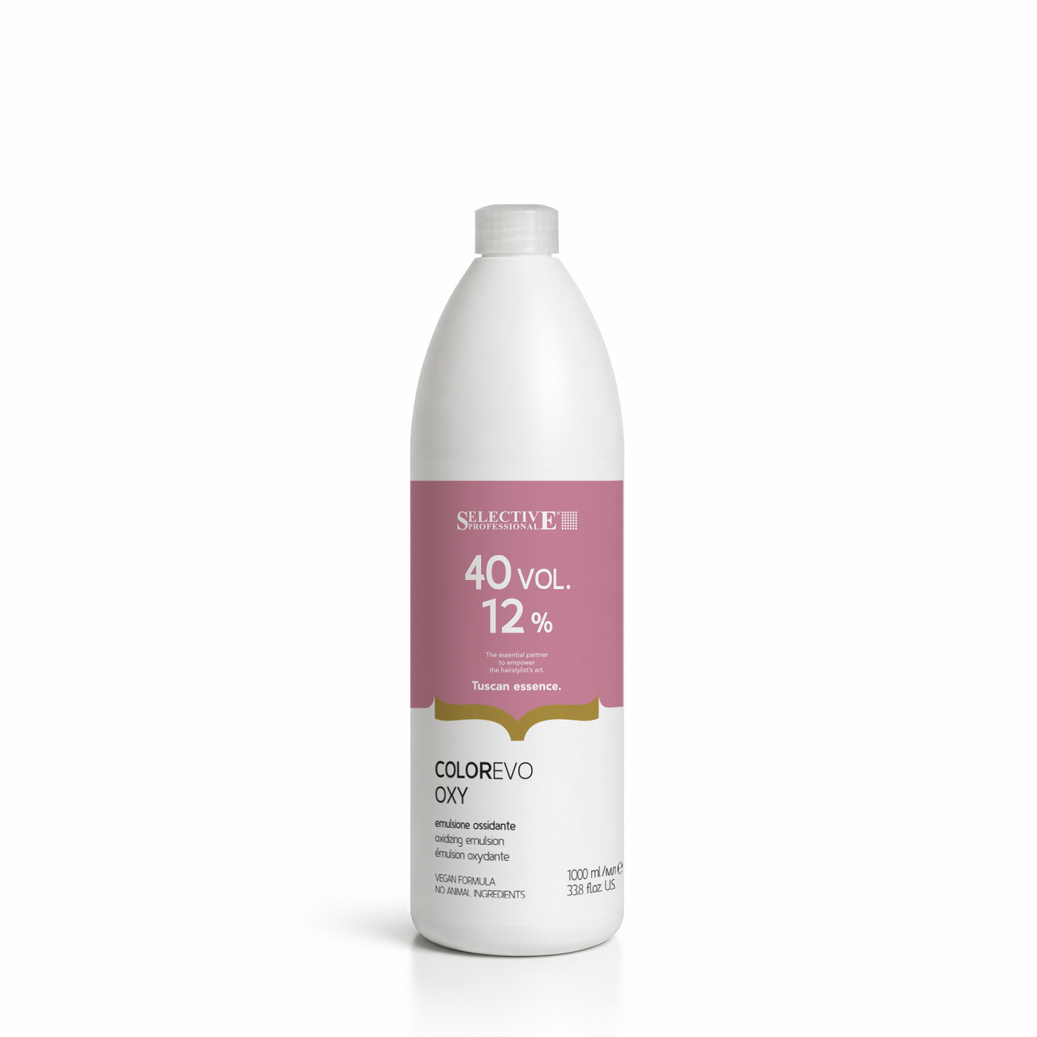 Окисник 12% Selective Professional Colorevo Oxy 40 Vol, 1000 мл - 1