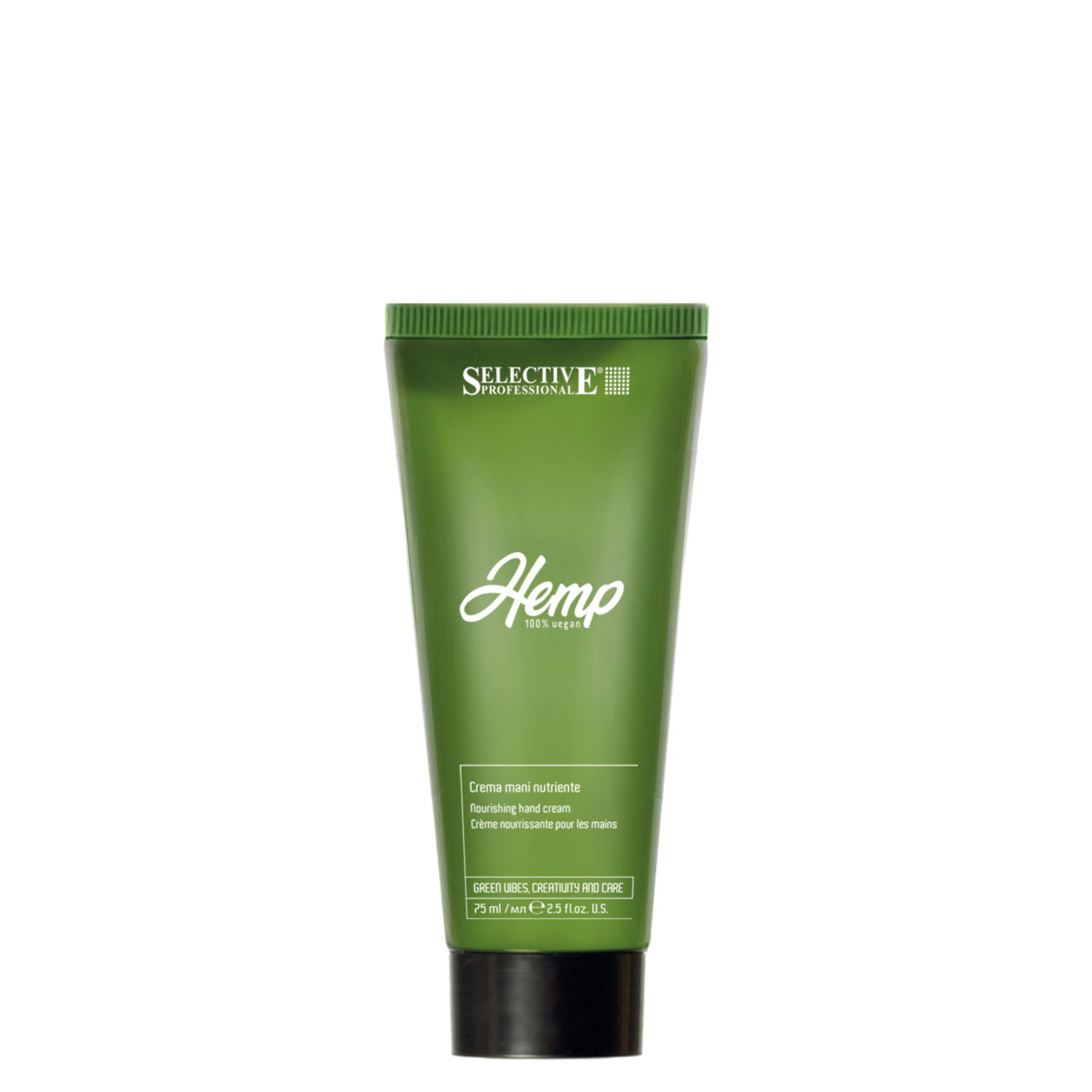 Живильний крем для рук Selective Professional Hemp Hand Cream, 75 мл - 1