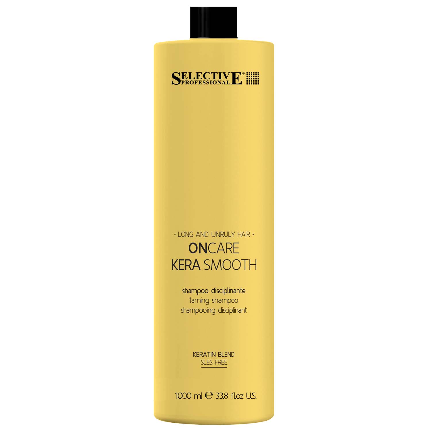 Шампунь для гладкості волосся Selective Professional Kera Smooth Shampoo, 1000 мл - 1