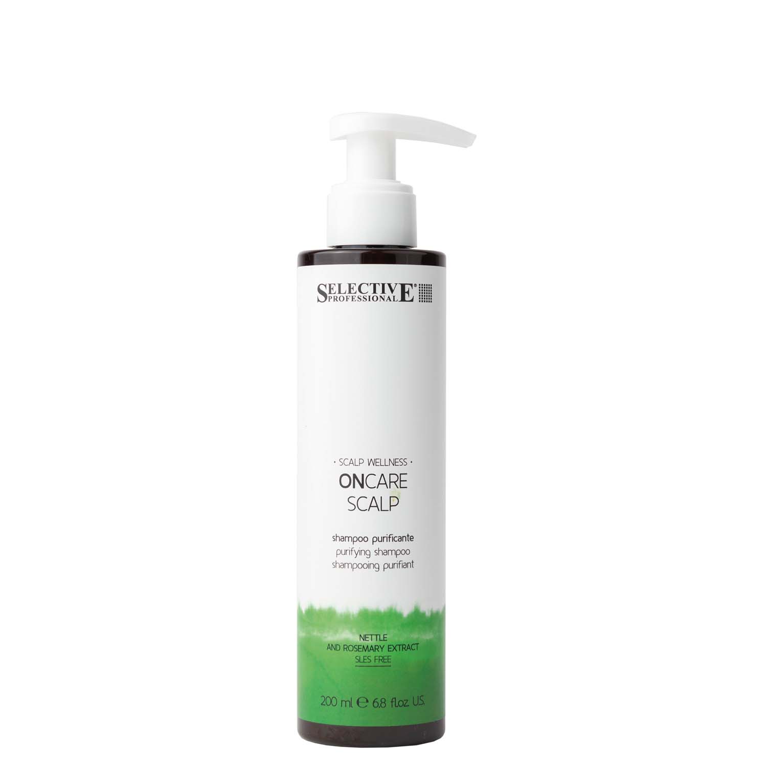 Очищувальний шампунь проти лупи Selective Professional Scalp Purifying Shampoo, 200 мл - 1