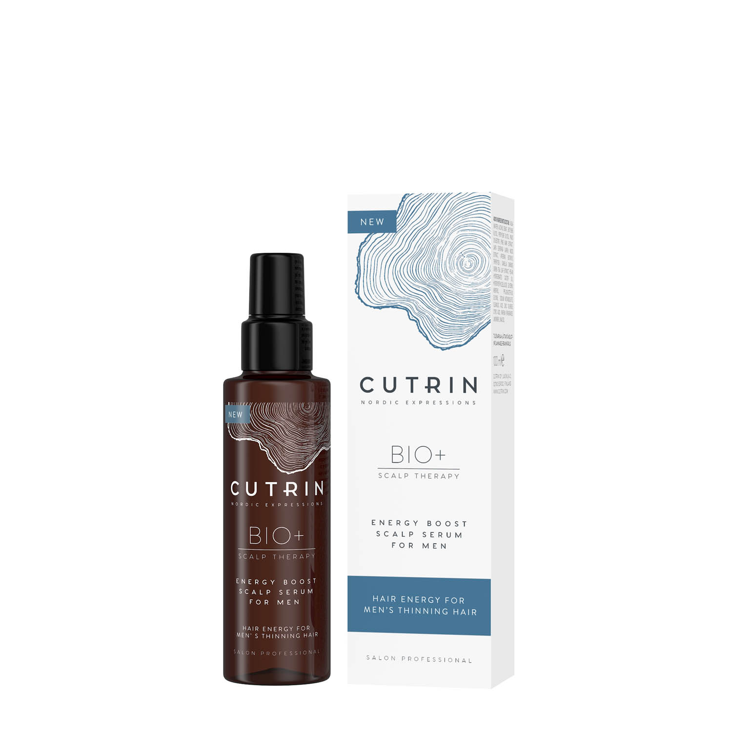 Зміцнююча сироватка для шкіри голови чоловіків CUTRIN BIO + Energy Boost Scalp Serum For - 1
