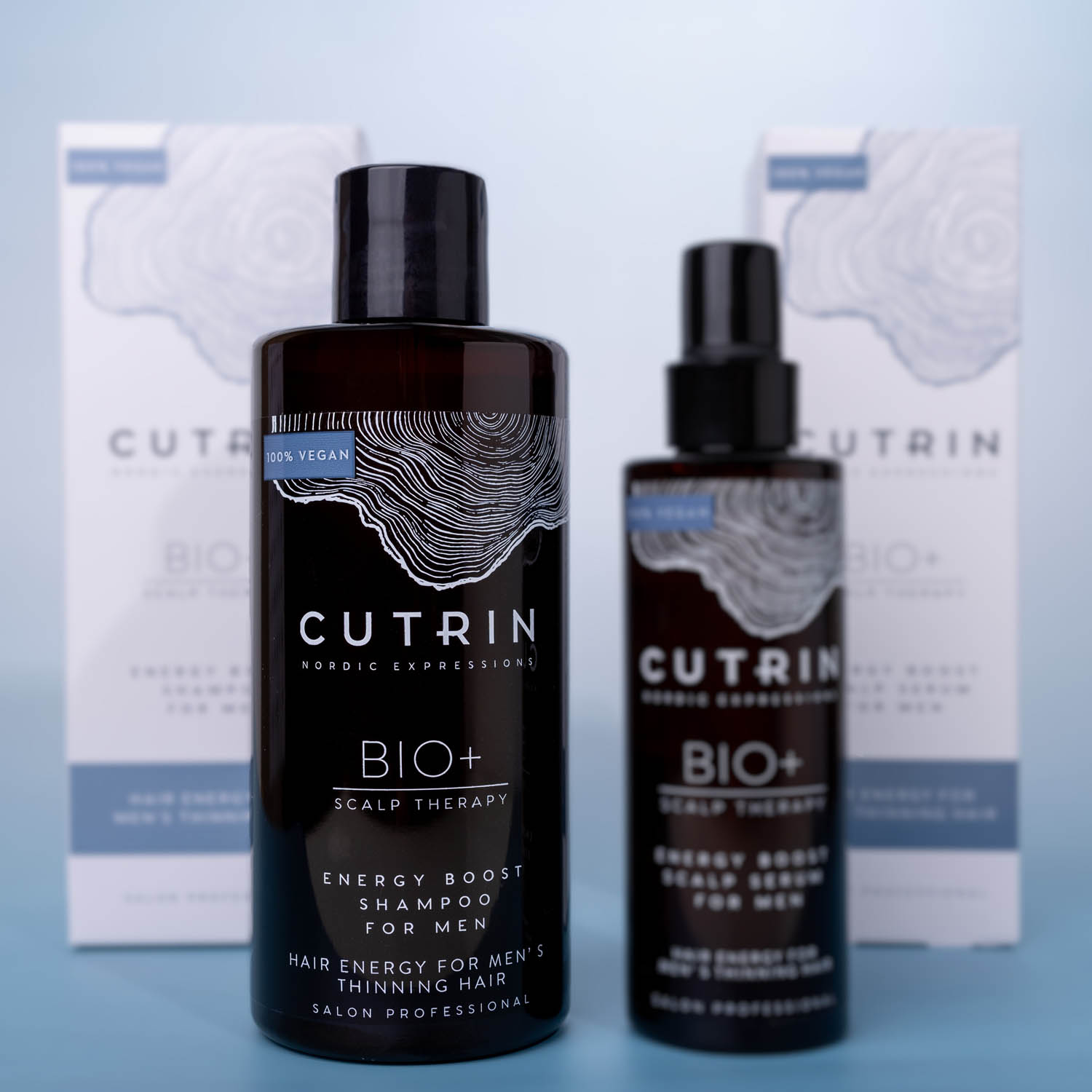 Шампунь проти випадіння волосся для чоловіків CUTRIN BIO + Energy Boost Shampoo For Men - 2