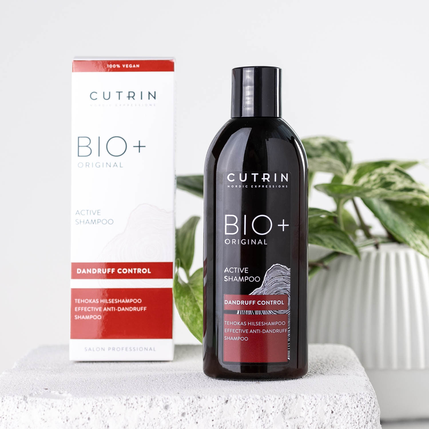 Активний шампунь проти лупи CUTRIN BIO+ Original Active Shampoo, 200 ml - 2