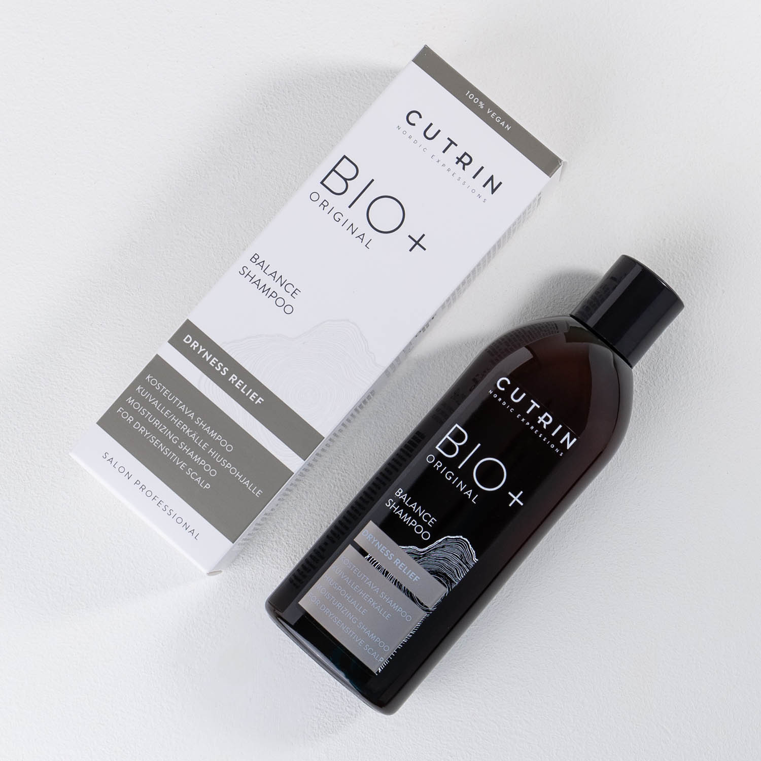 Зволожуючий та кондиціонуючий шампунь CUTRIN BIO+ Original Balance Shampoo, 200 ml - 3