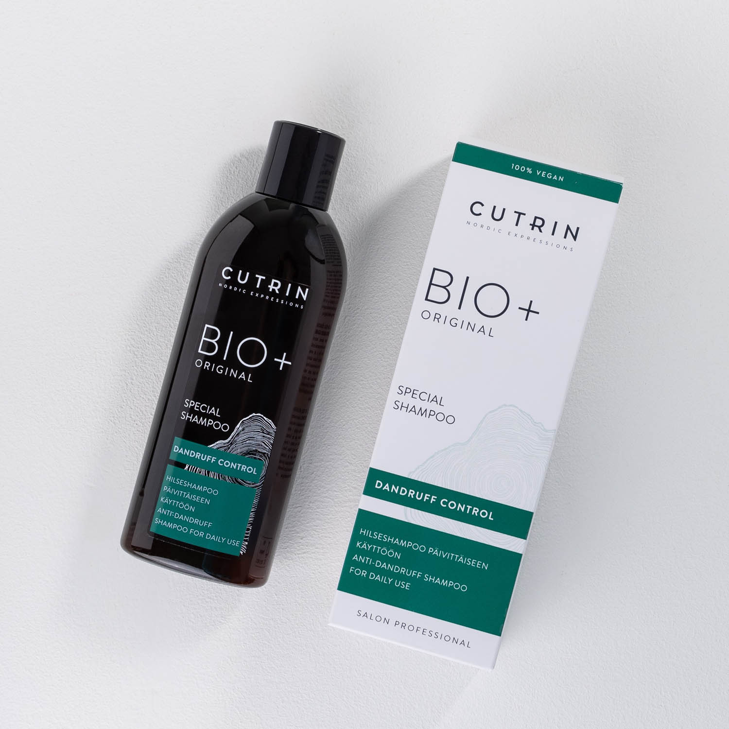 Спеціальний шампунь проти лупи CUTRIN BIO+ Original Special Shampoo, 200 ml - 3