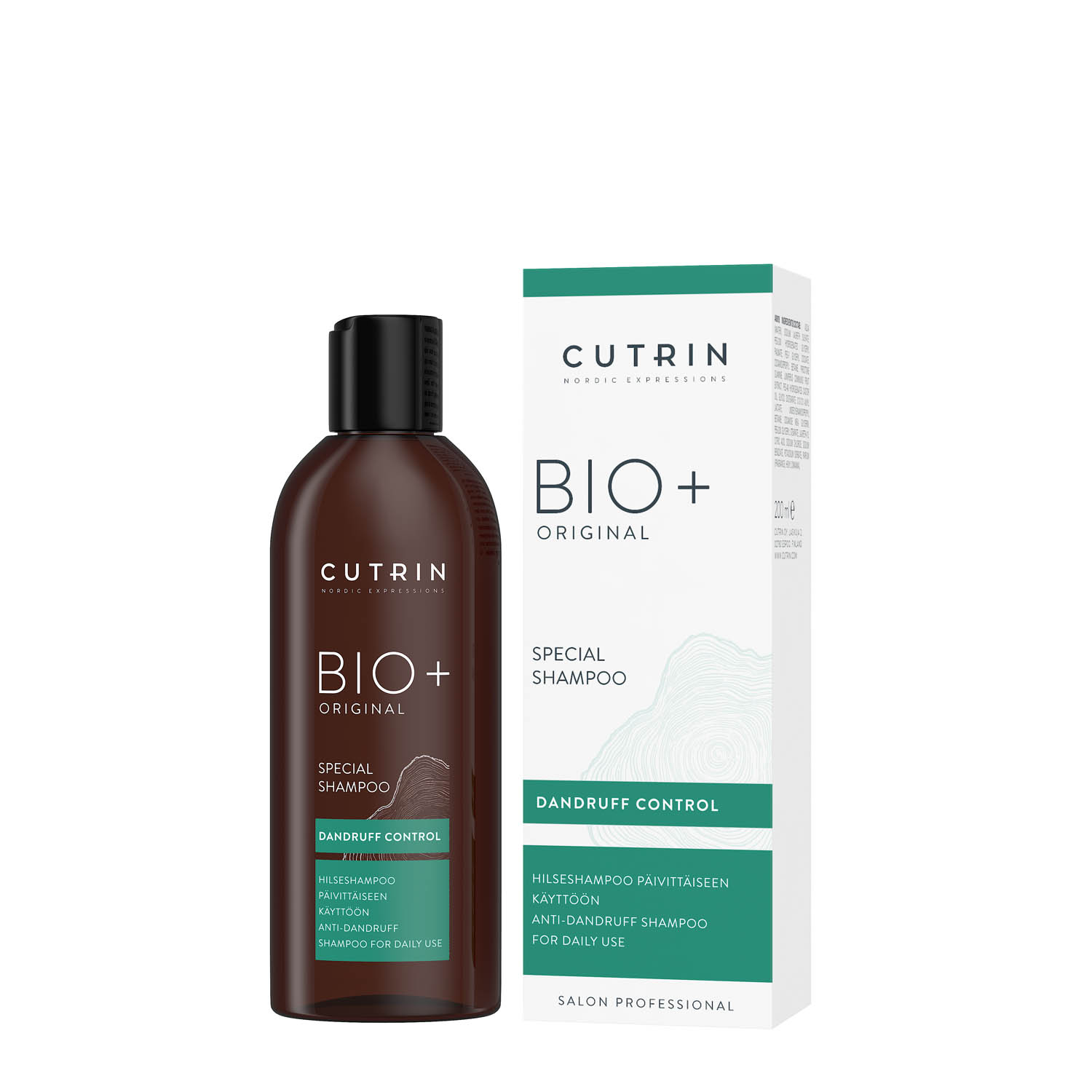 Спеціальний шампунь проти лупи CUTRIN BIO+ Original Special Shampoo, 200 ml - 1