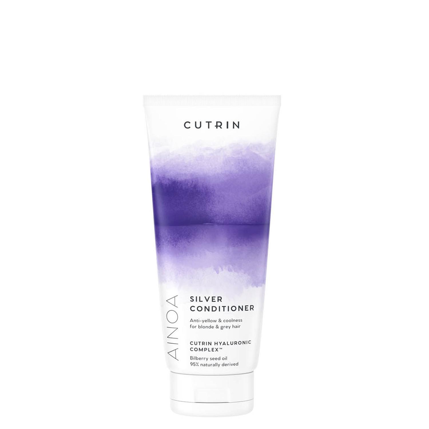 Серебристый кондиционер Cutrin Ainoa Silver Conditioner, 200 ml - 1