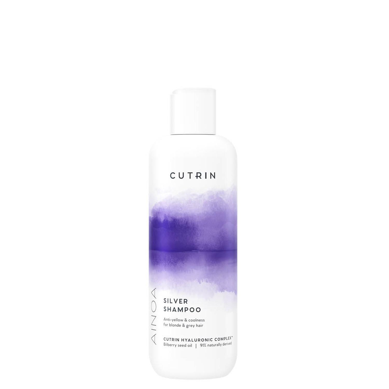 Серебристый шампунь Cutrin Ainoa Silver Shampoo, 300 ml - 1