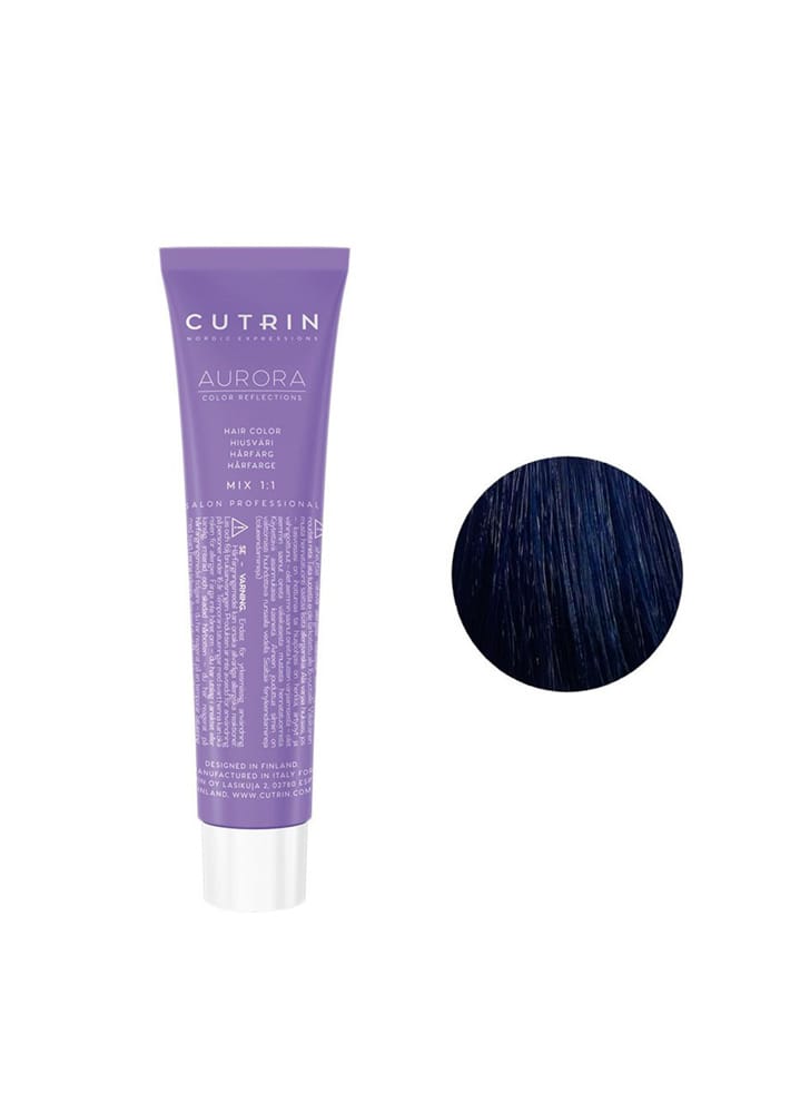 Фарба-підсилювач кольору для волосся CUTRIN AURORA Color Reflection Mixer (Колір: 0.11 Add Some Blue - додає блакитний) - 1