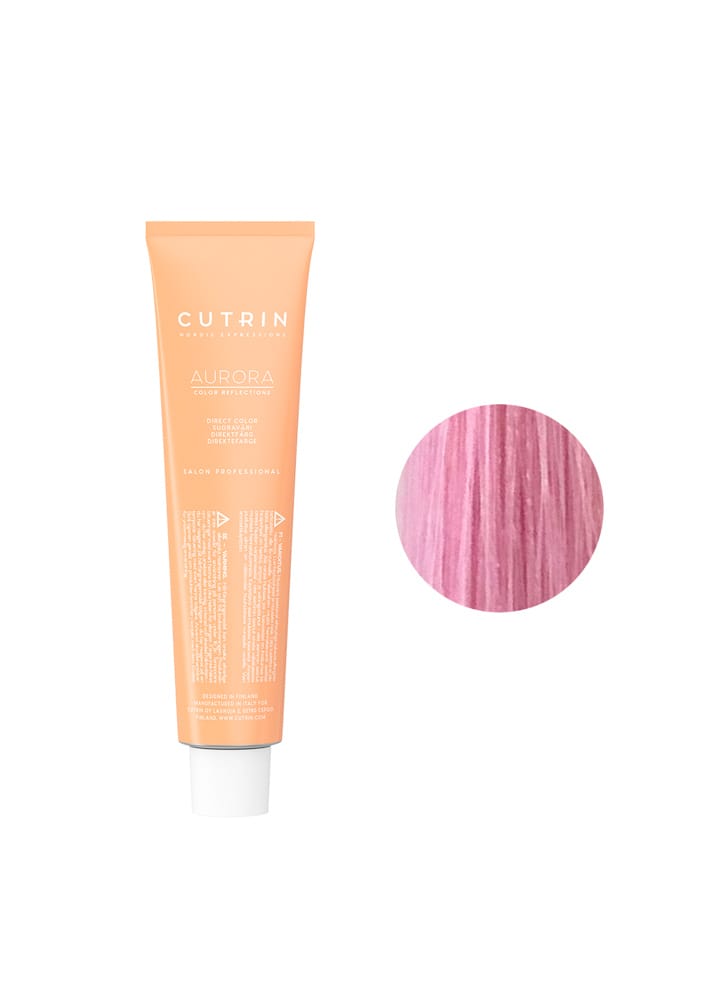 Тонуючий барвник із прямими пігментами CUTRN AURORA Direct Colors (Колір: Рожева малина) - 1