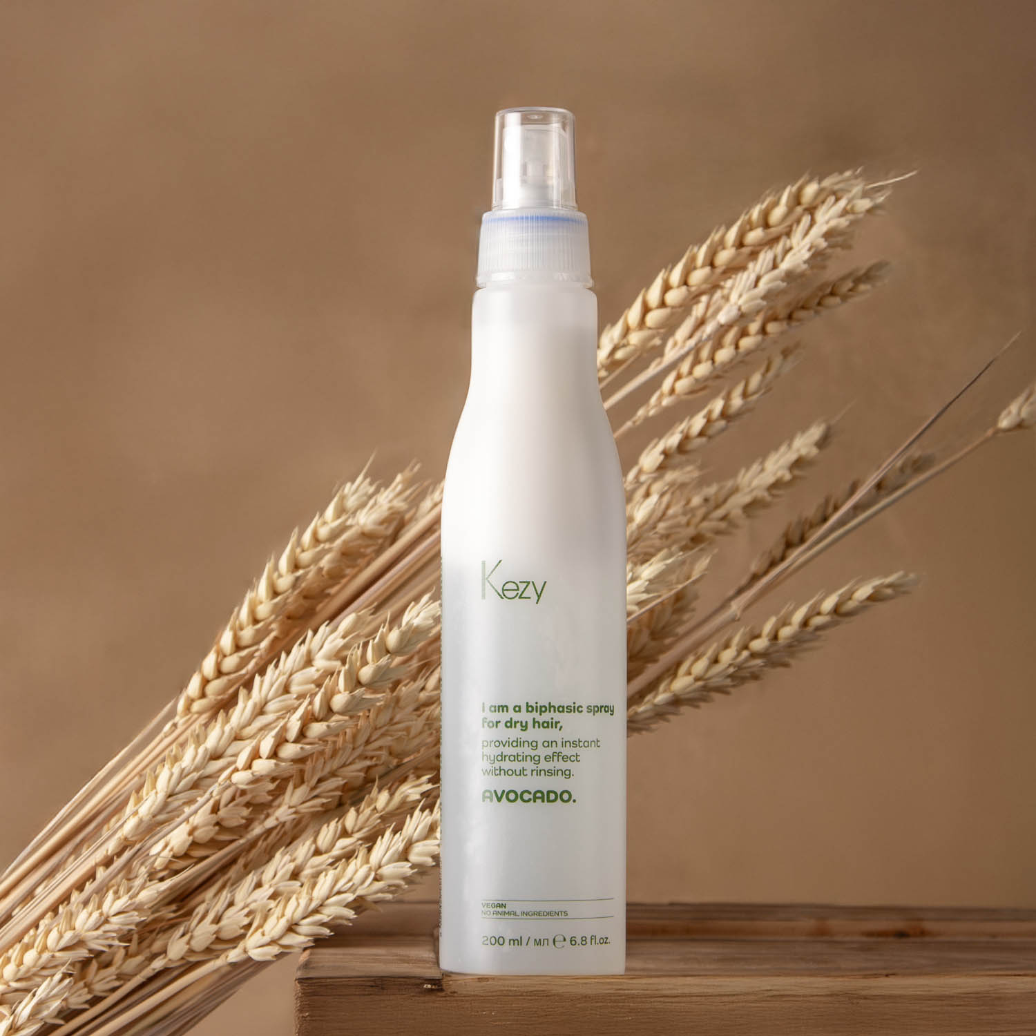 Двофазний спрей для сухого волосся Kezy Avocado Biphasic Spray, 200 ml - 3