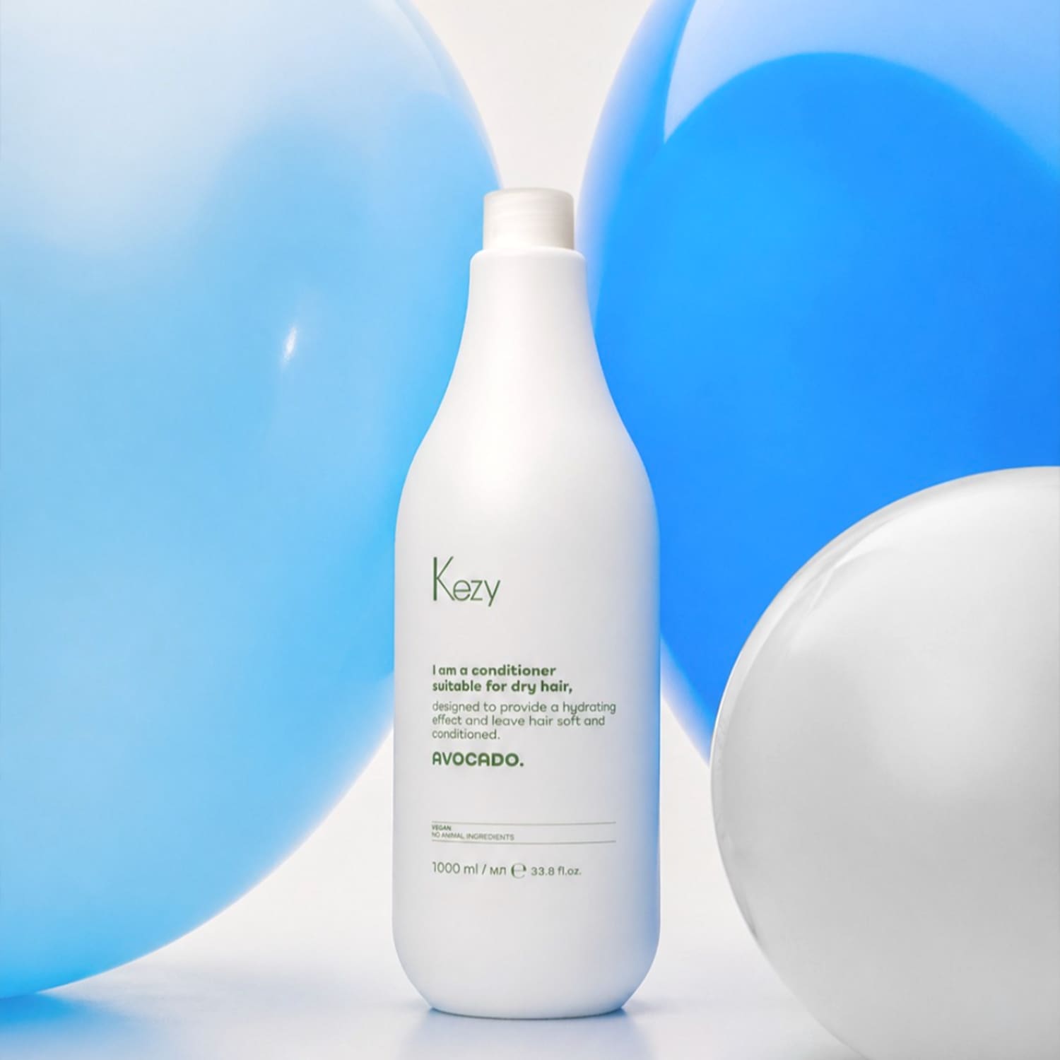 Кондиционер для сухих волос Kezy Avocado Conditioner, 1000 мл - 2