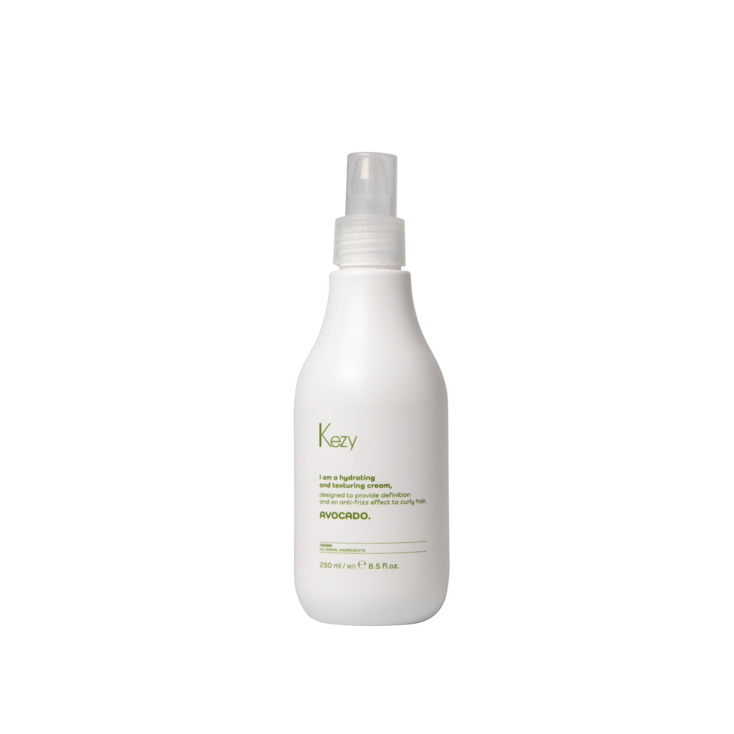 Зволожувальний і текстуруючий крем для кучерів Kezy Avocado Hydra & Curly Cream, 250 ml - 1