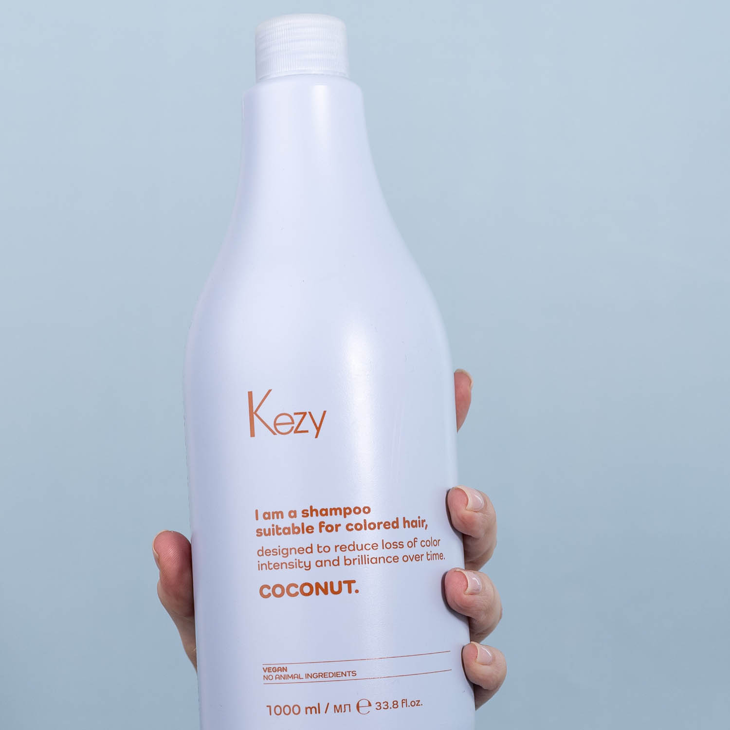 Шампунь для фарбованого волосся Kezy Coconut Shampoo, 1000 ml - 2