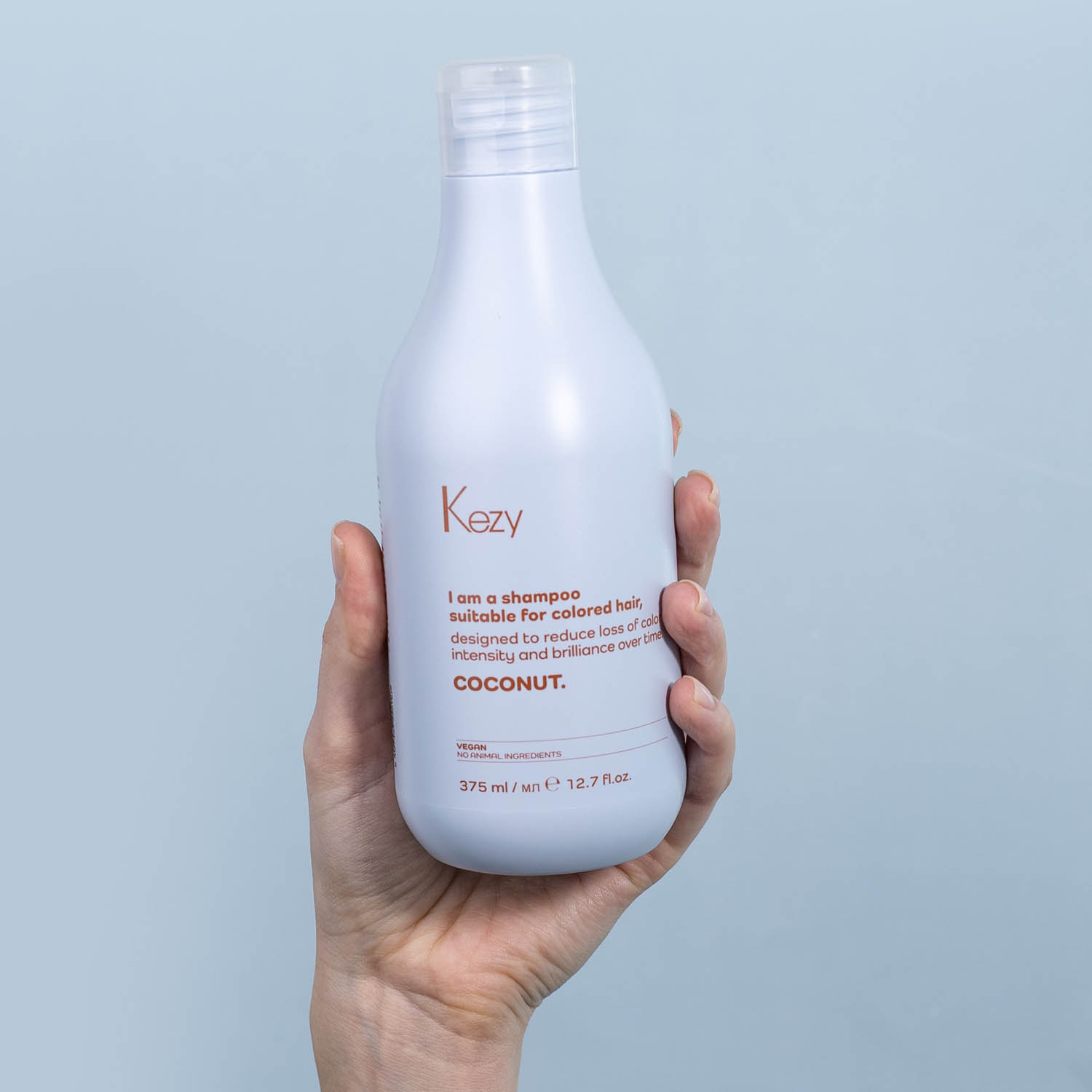 Шампунь для фарбованого волосся Kezy Coconut Shampoo, 375 ml - 2
