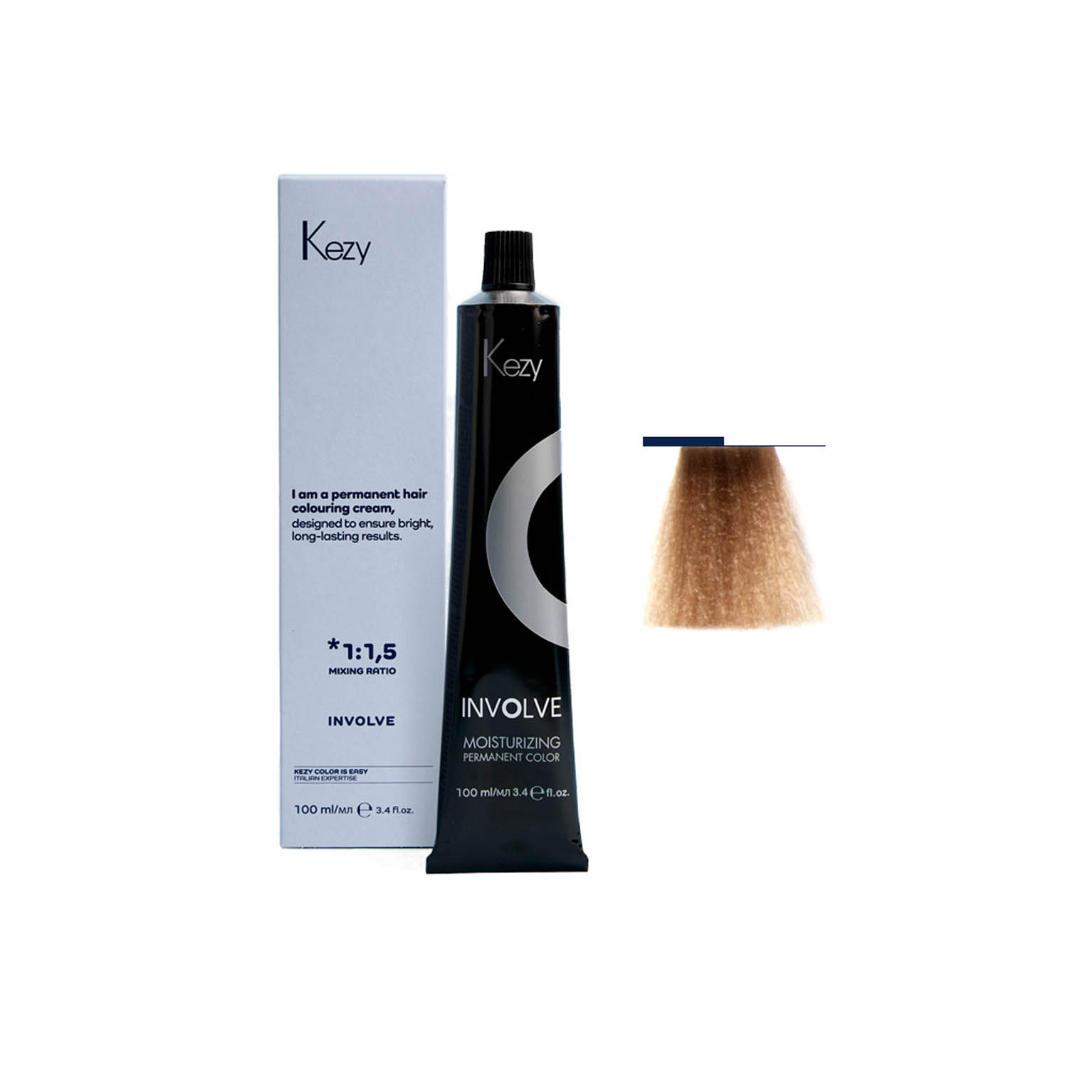 Крем-фарба для волосся Kezy Involve color 9.0 Very Light Blond, 100 ml - 1