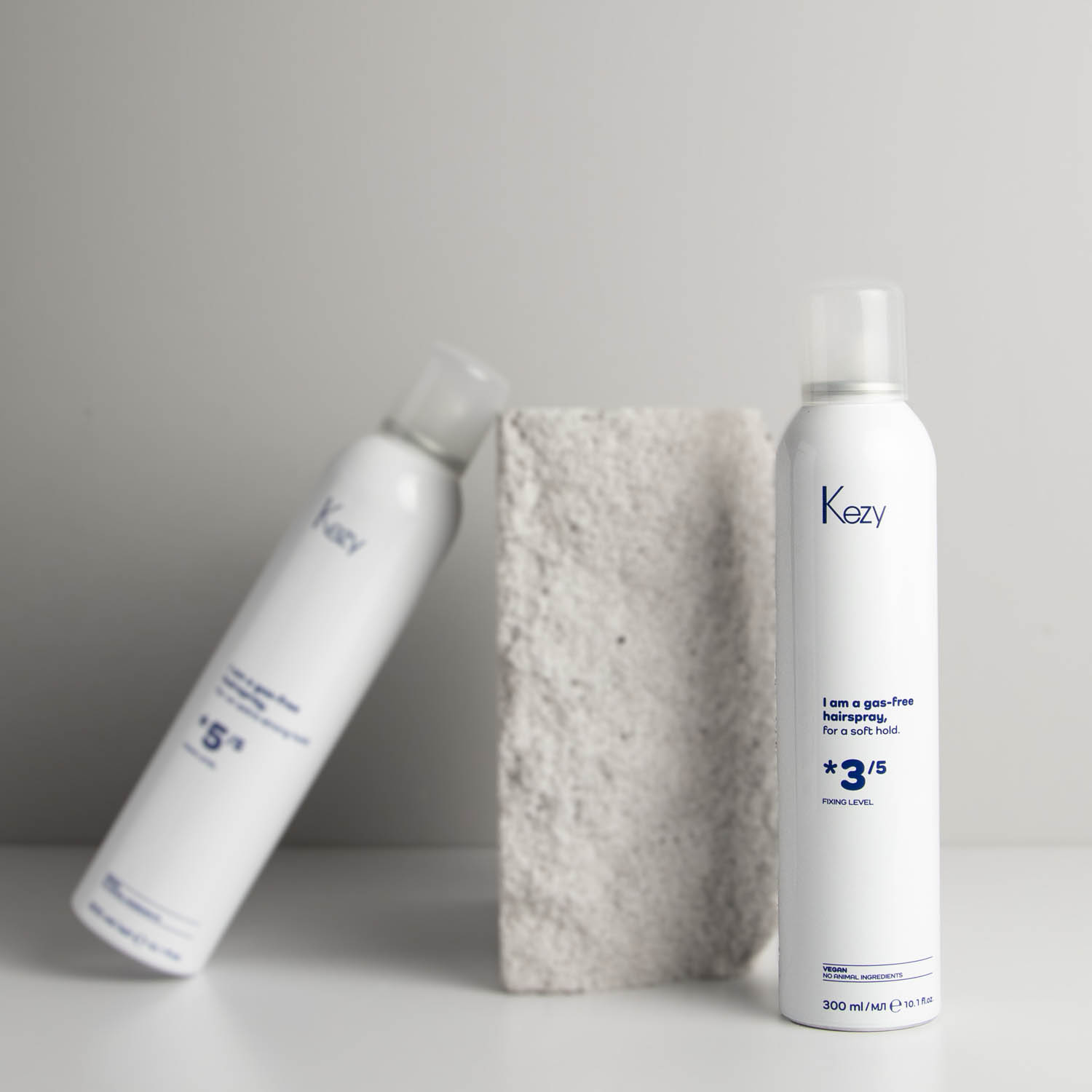 Екологічний лак для волосся середньої фіксації Kezy Eco-Friendly Hairspray, 300 ml - 3