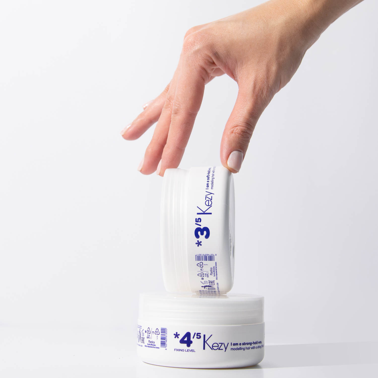 Легкий матовий моделюючий віск Kezy Soft-Hold Matt Wax, 100 ml - 3