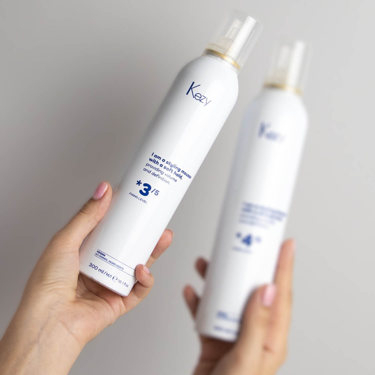 М'який мус для об'єму Kezy Volumizing Soft Mousse, 300 ml - 3