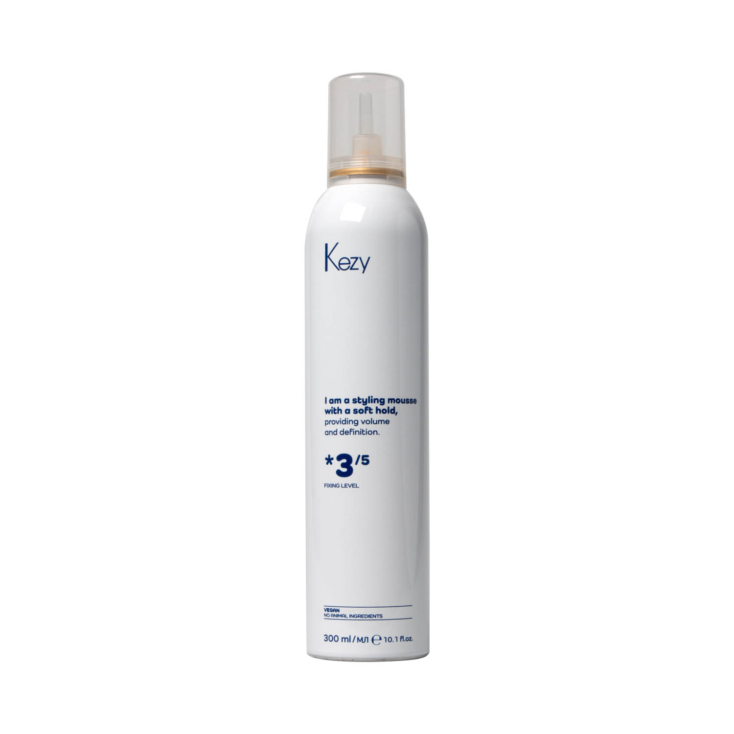 М'який мус для об'єму Kezy Volumizing Soft Mousse, 300 ml - 1
