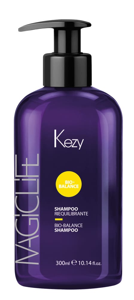 Шампунь біобаланс для жирної шкіри голови Kezy SHAMPOO BIO-BALANCE - 1