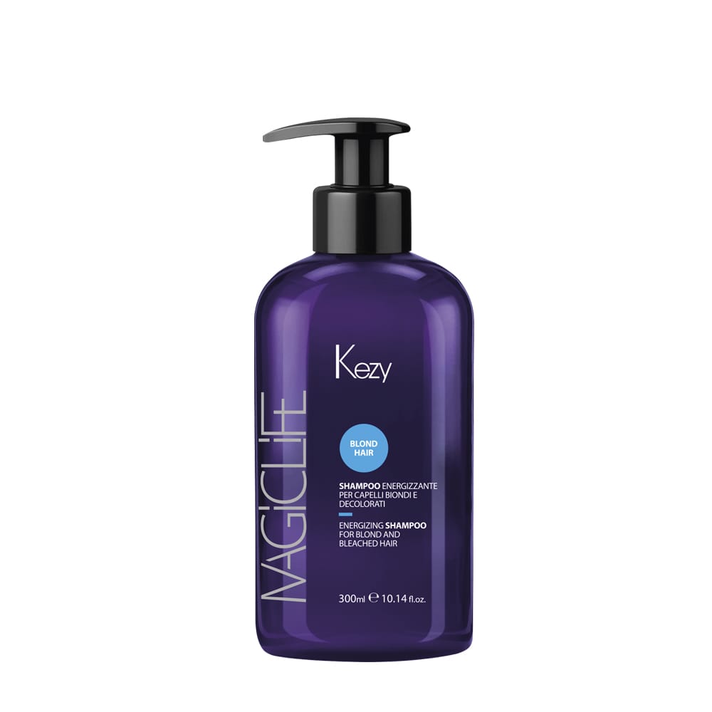 Шампунь для світлого та знебарвленого волосся Kezy ENERGIZZANTE SHAMPOO, 300 ml - 1