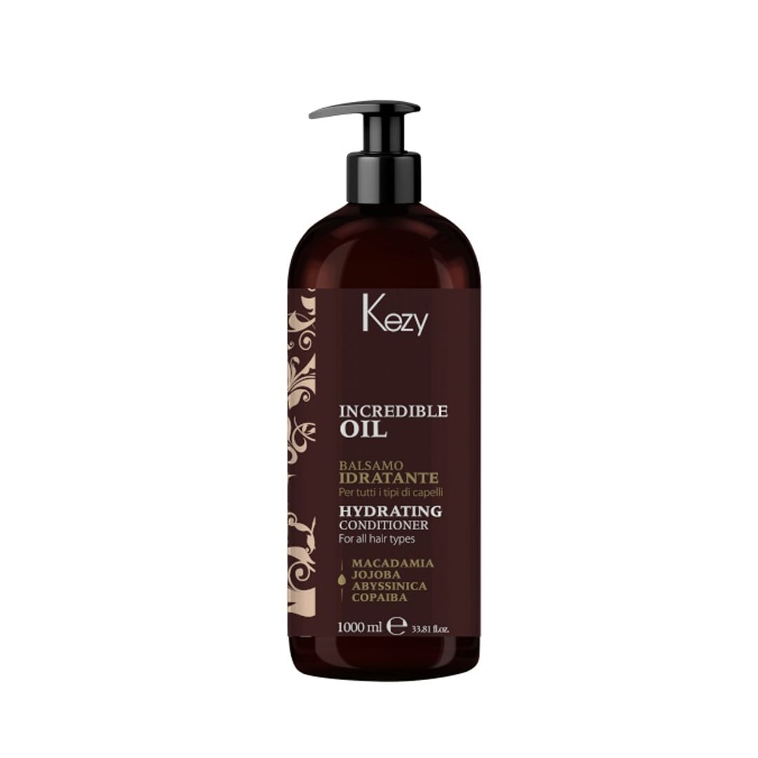 Зволожувальний і розгладжувальний кондиціонер Kezy INCREDIBLE OIL HYDRATING CONDITIONER - 1