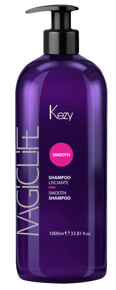 Розгладжувальний шампунь для кучерявого, неслухняного волосся Kezy SHAMPOO SMOOTH - 1