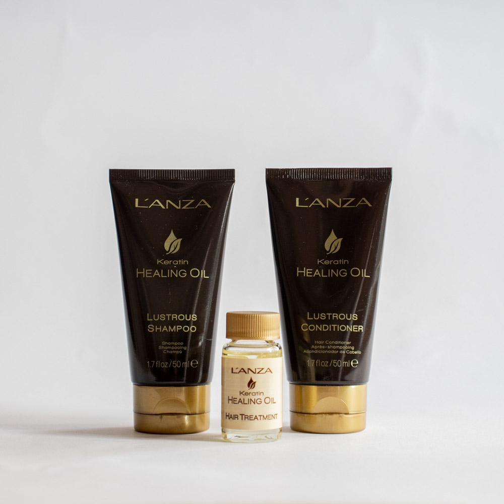 Travel-набір для відновлення волосся LANZA KHO