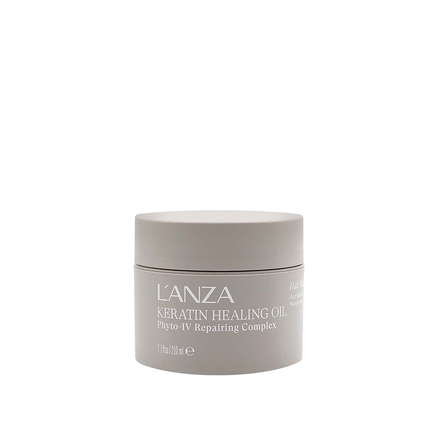 Інтенсивна ліпідна маска для волосся з кератиновим еліксиром LʼANZA Keratin Healing Oil Intesive Hair Masque, 210 ml - 1