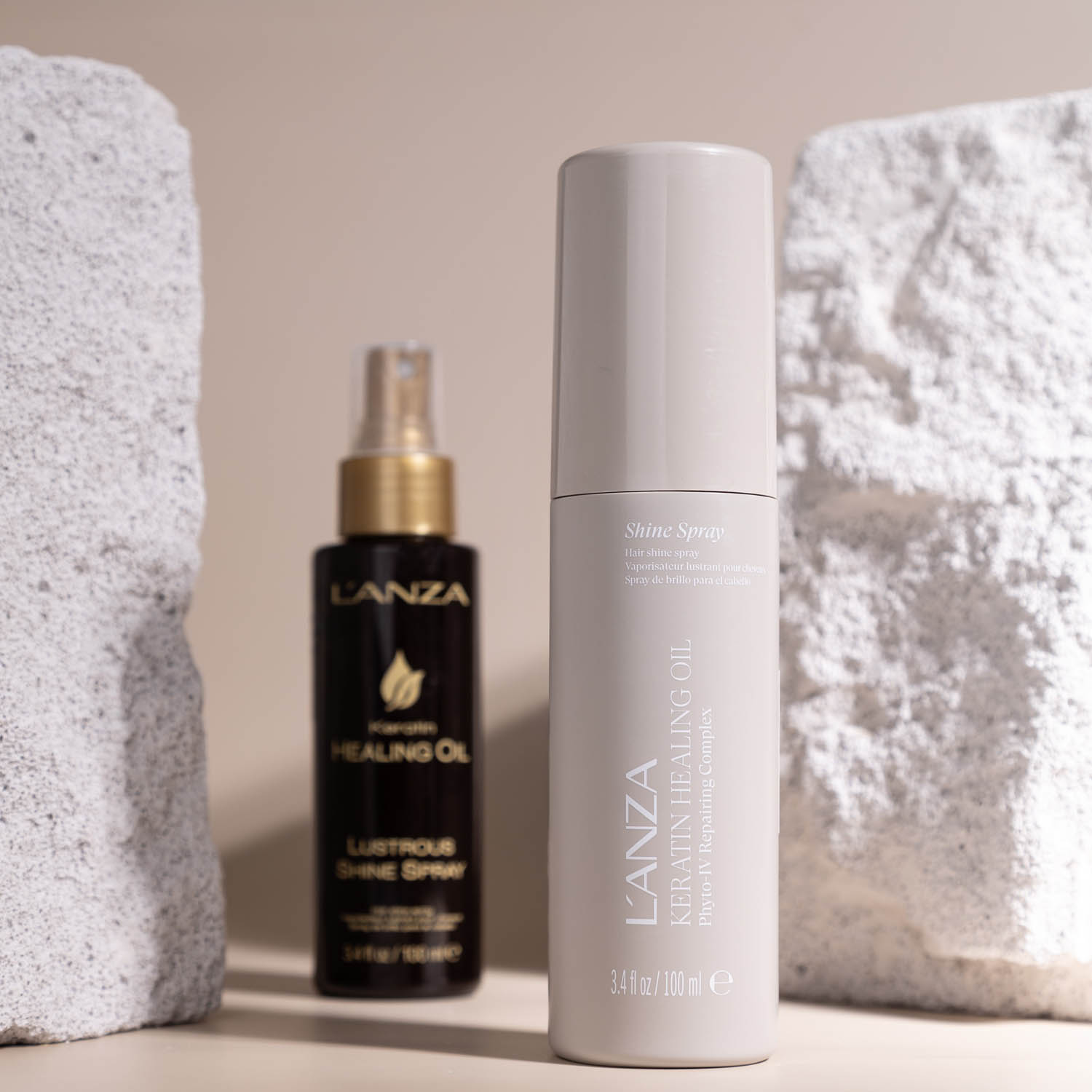 Спрей для сяйва волосся LʼANZA Keratin Healing Oil Shine Spray, 100 ml - 2