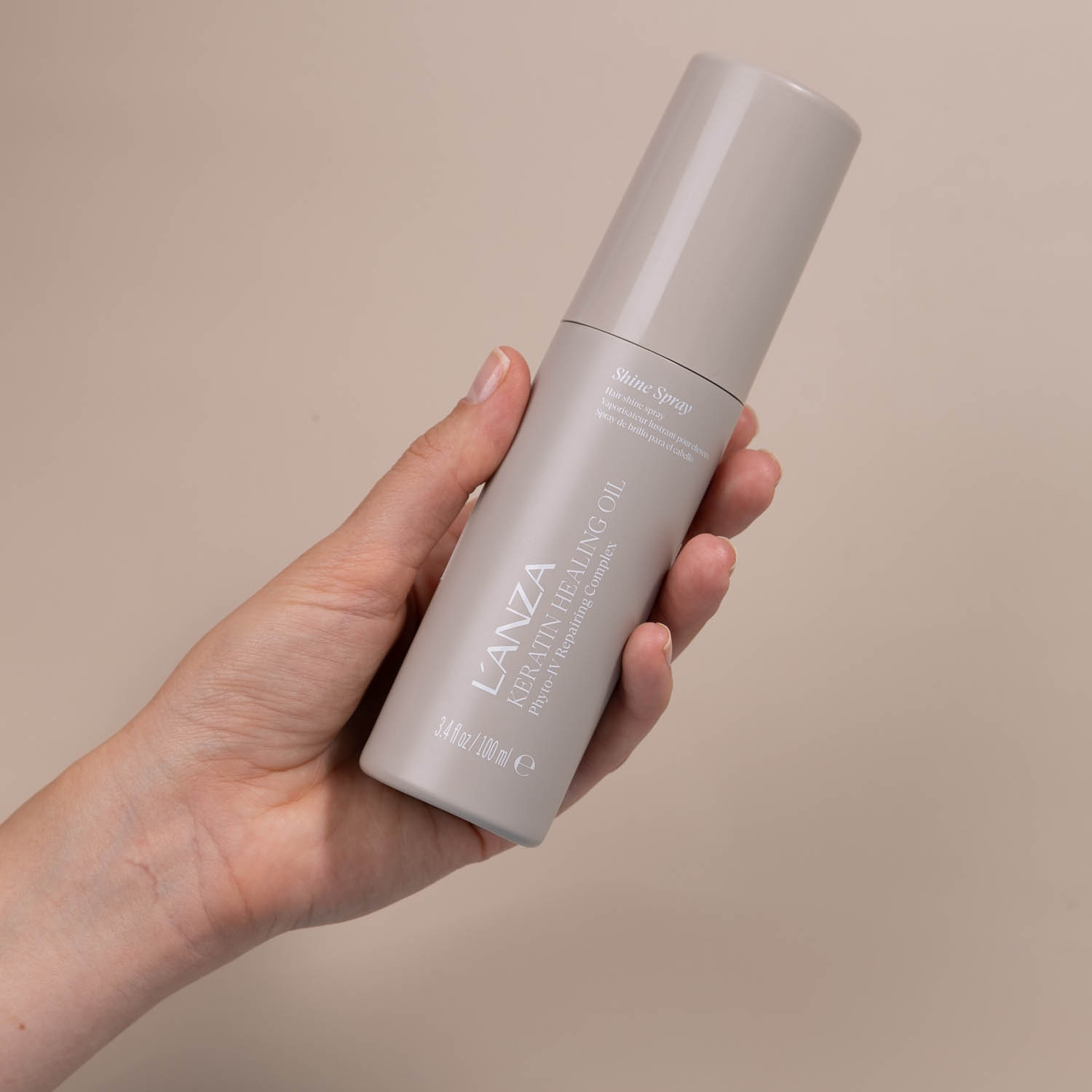 Спрей для сяйва волосся LʼANZA Keratin Healing Oil Shine Spray, 100 ml - 3